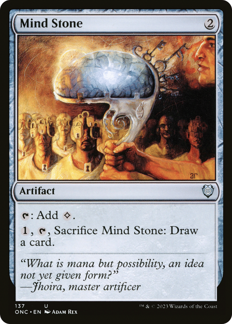 Mind Stone — Phyrexia: All Will Be One Commander — Magic: The Gathering