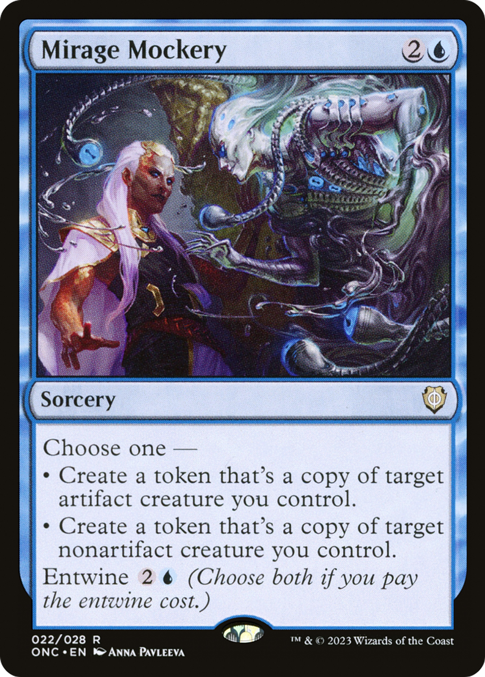 Moquerie mirage — Phyrexia: All Will Be One Commander — Magic: The Gathering