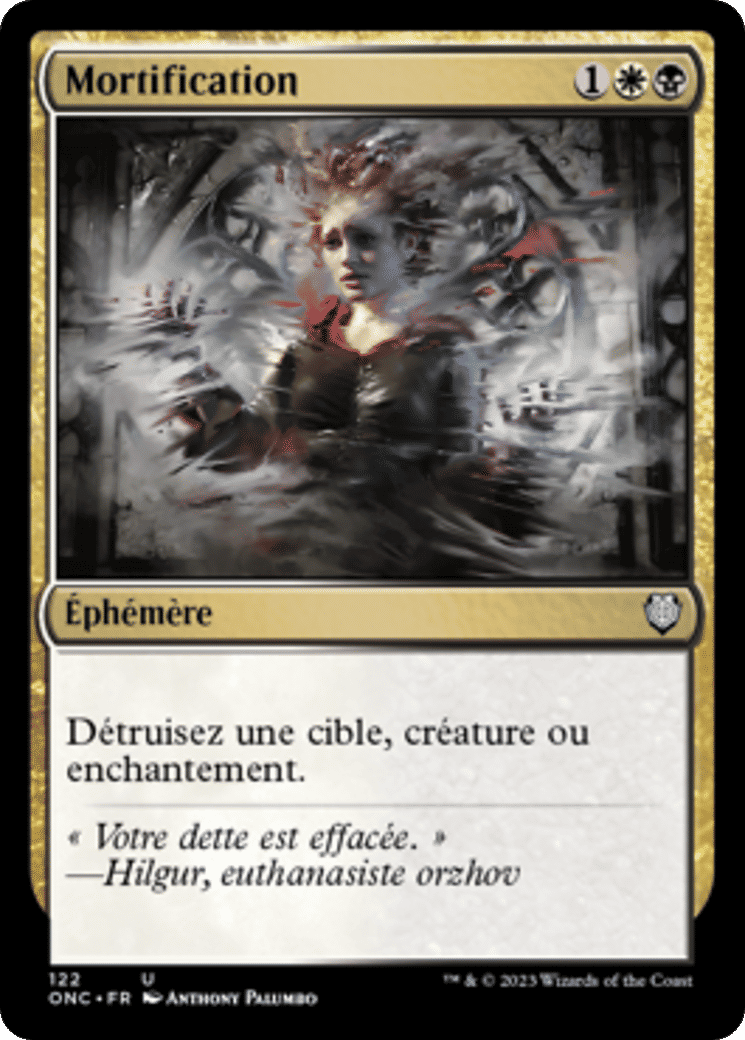 Mortification — Phyrexia: All Will Be One Commander — Magic: The Gathering