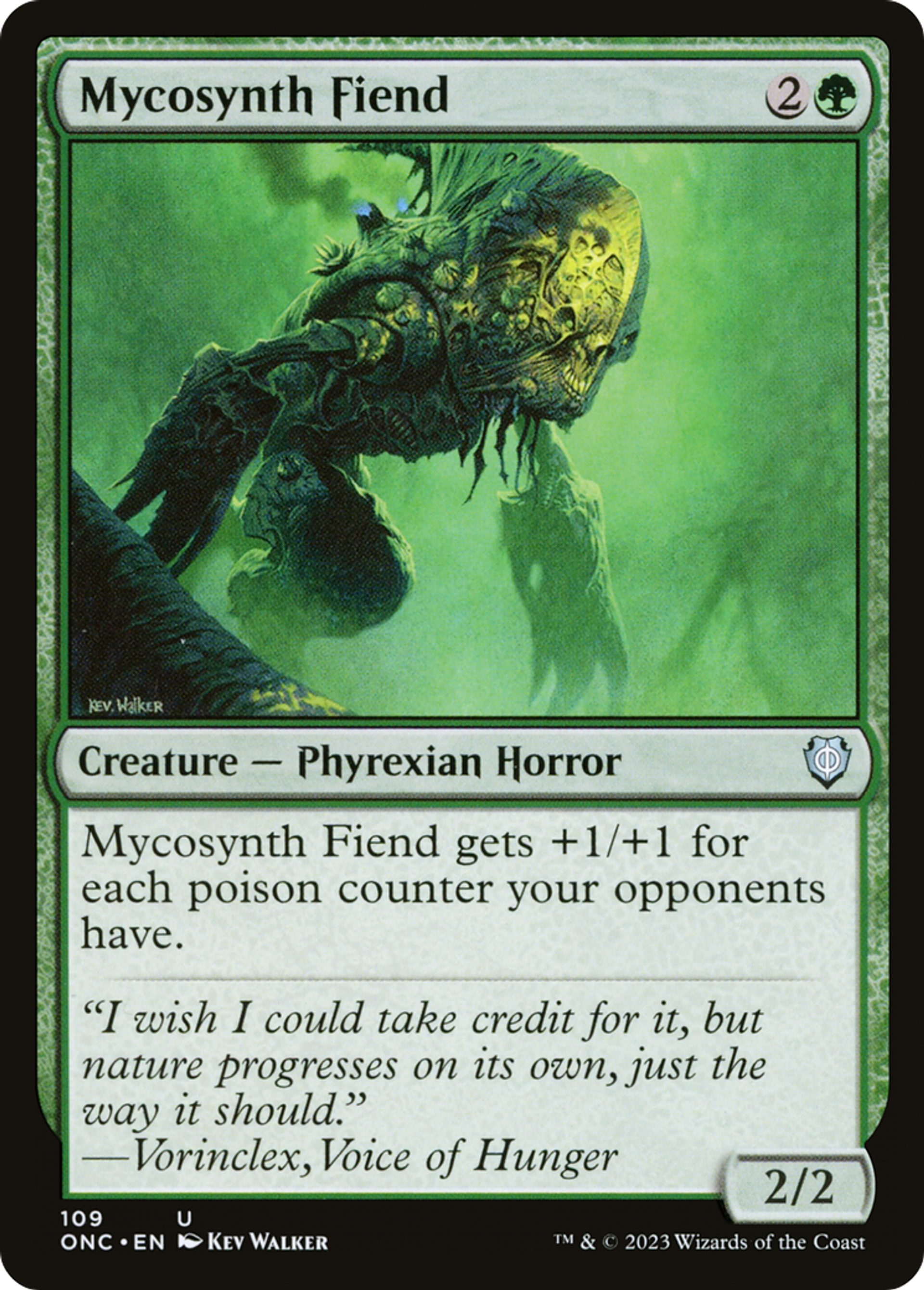 Fielleux de mycosynthèse — Phyrexia: All Will Be One Commander — Magic: The Gathering