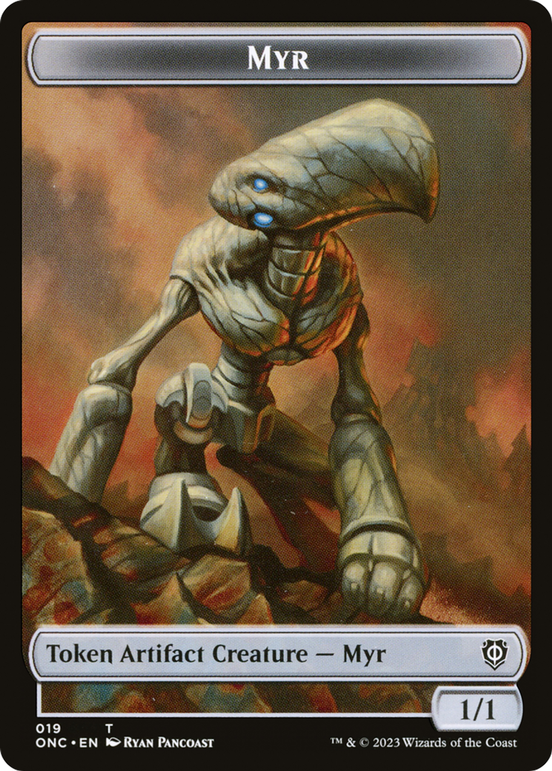 Myr — Phyrexia: All Will Be One Commander — Magic: The Gathering