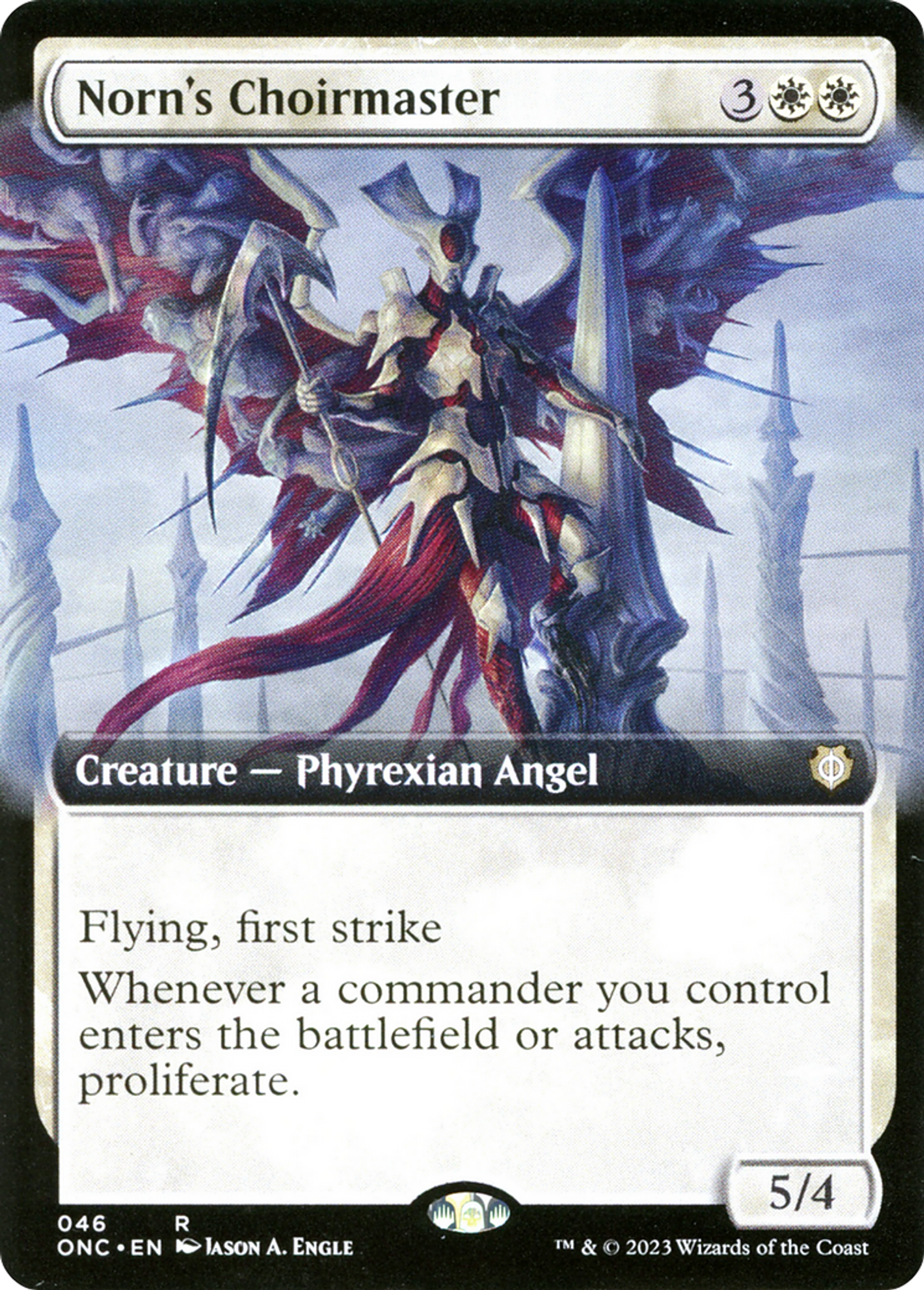 Maître de chapelle de Norn — Phyrexia: All Will Be One Commander — Magic: The Gathering