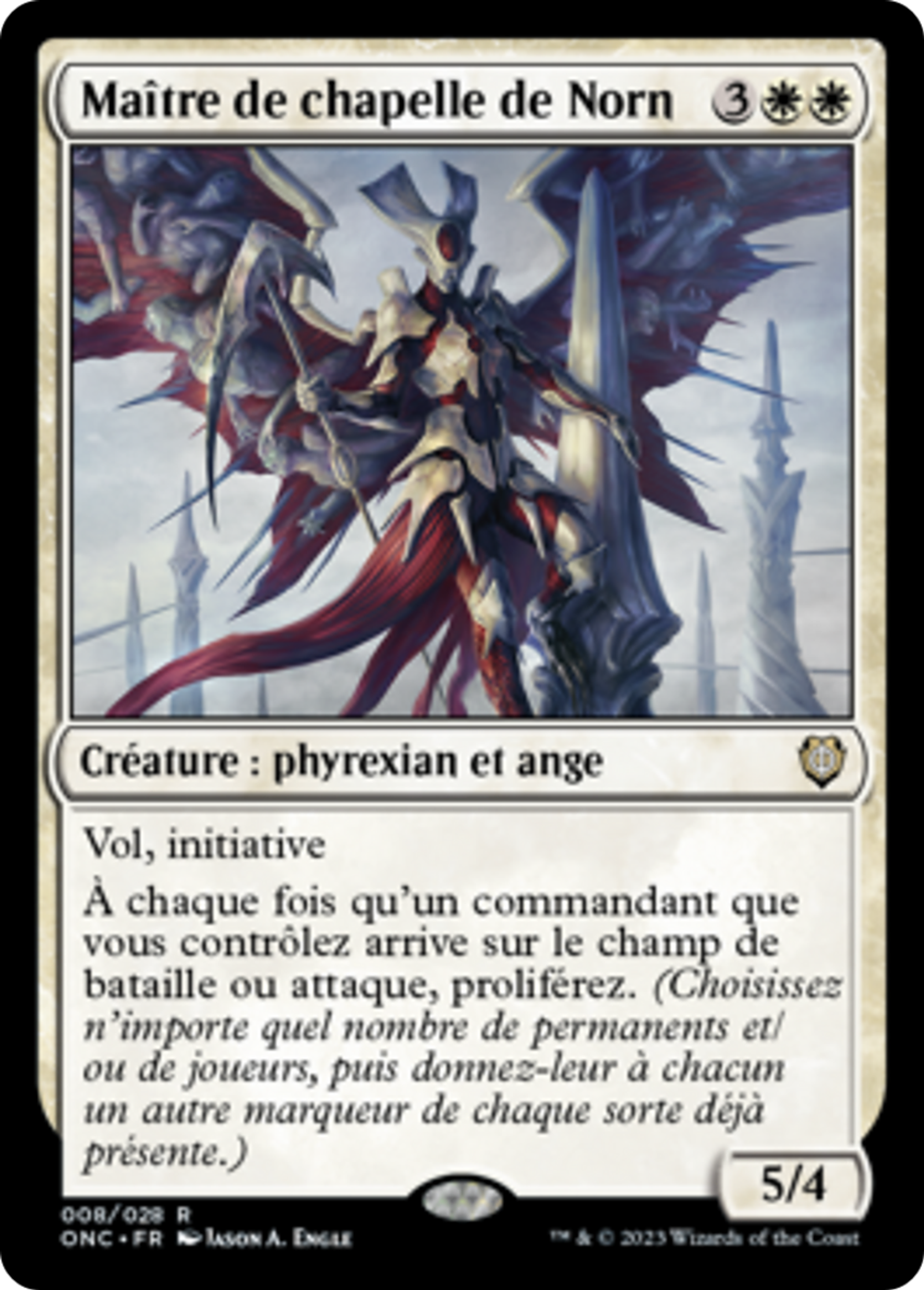Maître de chapelle de Norn — Phyrexia: All Will Be One Commander — Magic: The Gathering