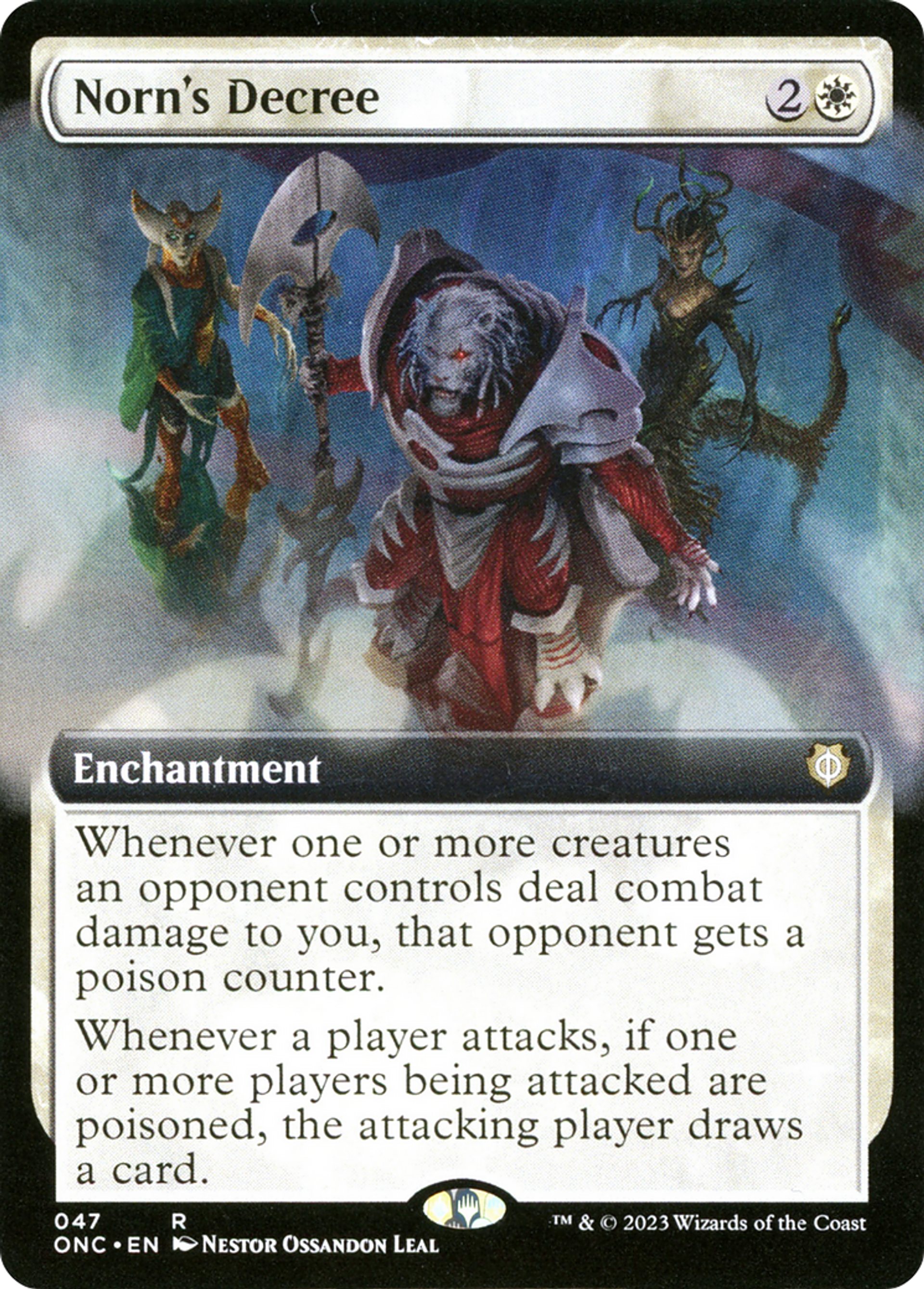 Décret de Norn — Phyrexia: All Will Be One Commander — Magic: The Gathering