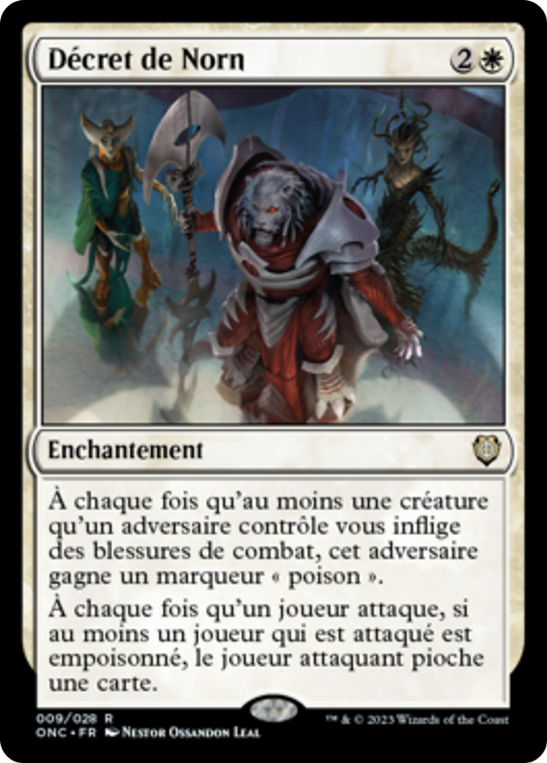 Décret de Norn — Phyrexia: All Will Be One Commander — Magic: The Gathering
