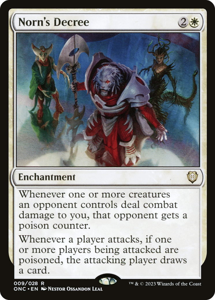 Norn's Decree — Phyrexia: All Will Be One Commander — Magic: The Gathering