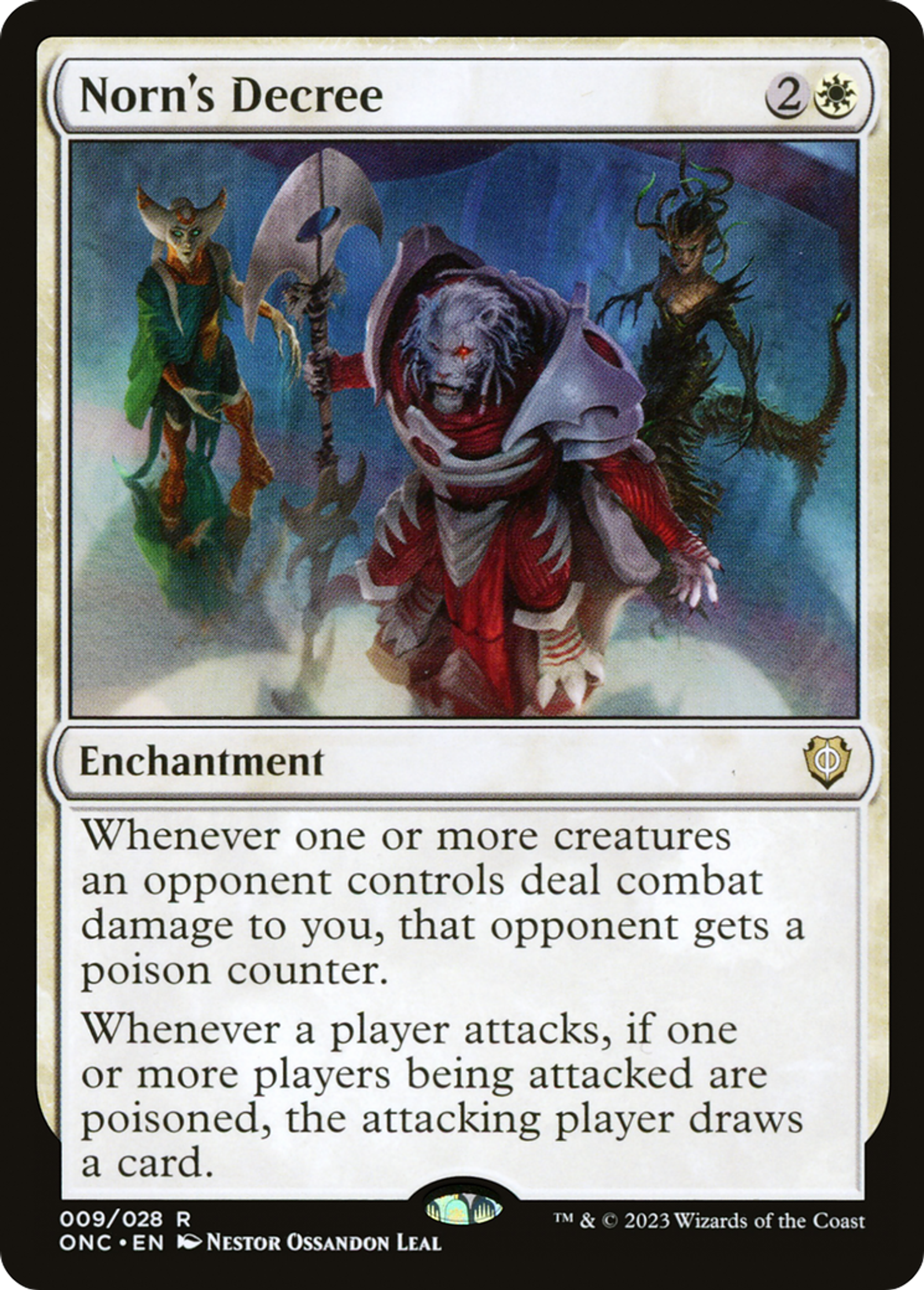 Décret de Norn — Phyrexia: All Will Be One Commander — Magic: The Gathering