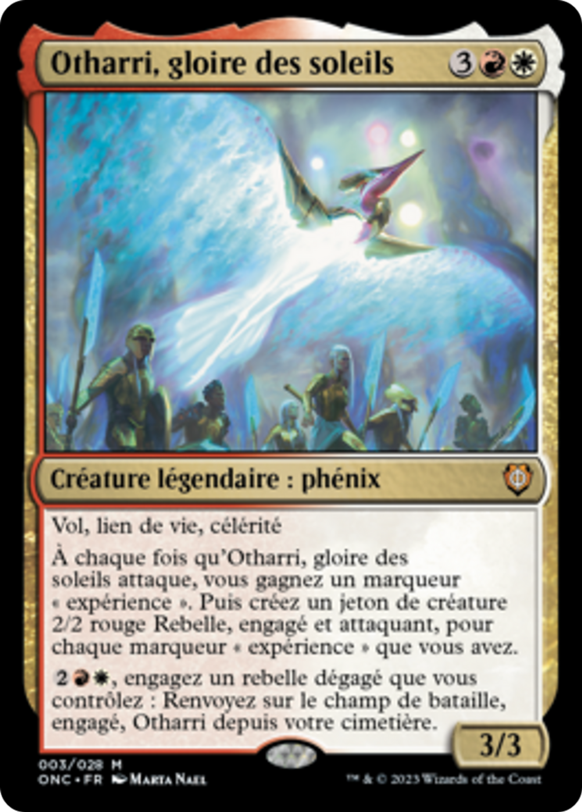Otharri, gloire des soleils — Phyrexia: All Will Be One Commander — Magic: The Gathering