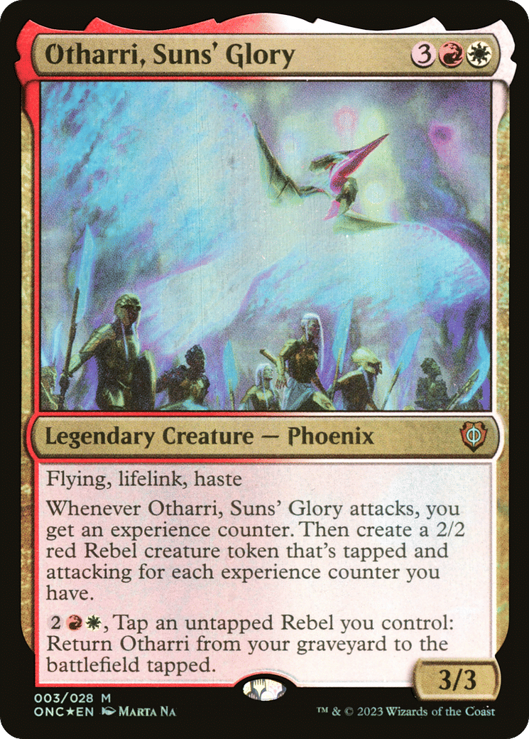 Otharri, Suns' Glory — Phyrexia: All Will Be One Commander — Magic: The Gathering