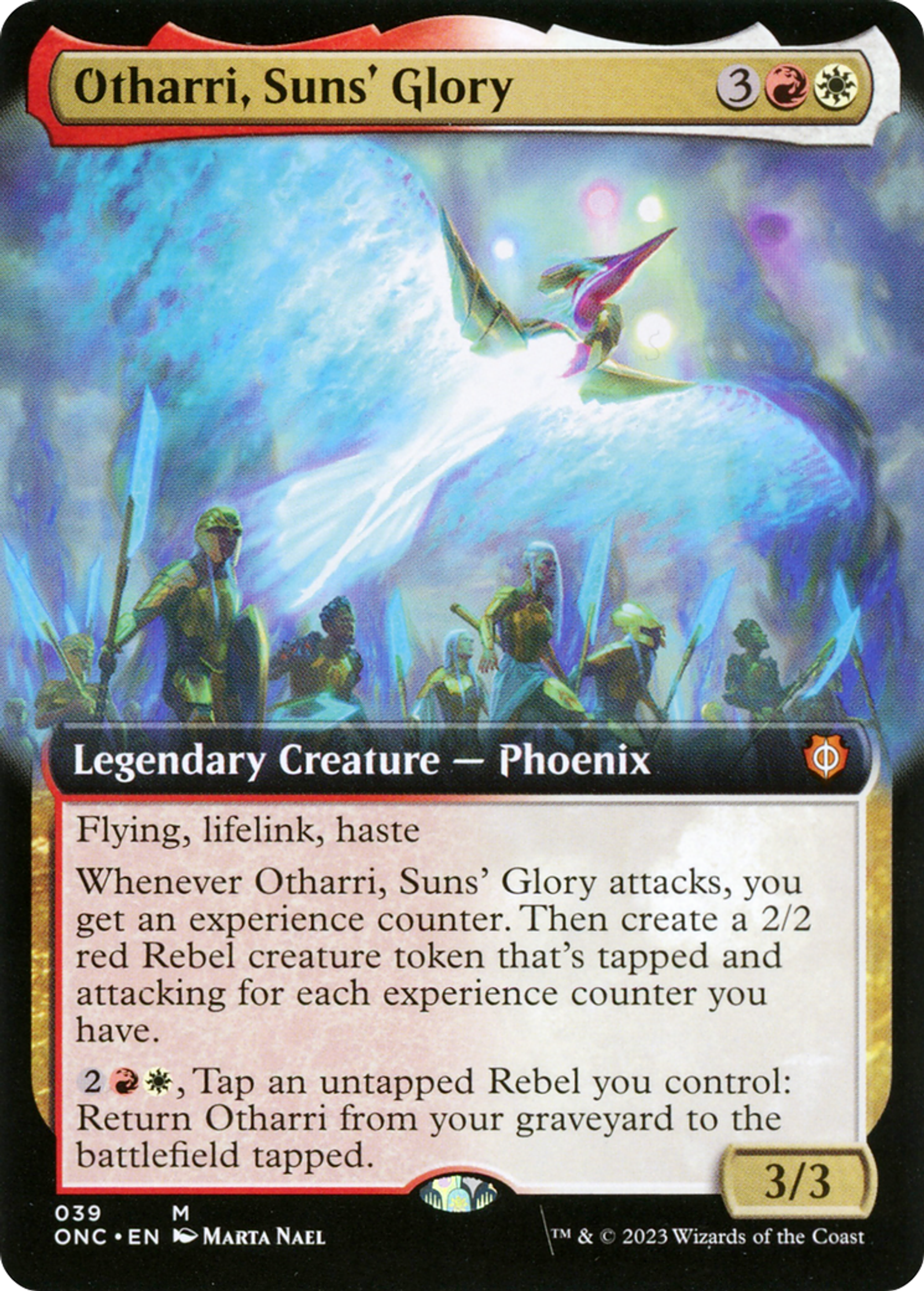 Otharri, gloire des soleils — Phyrexia: All Will Be One Commander — Magic: The Gathering
