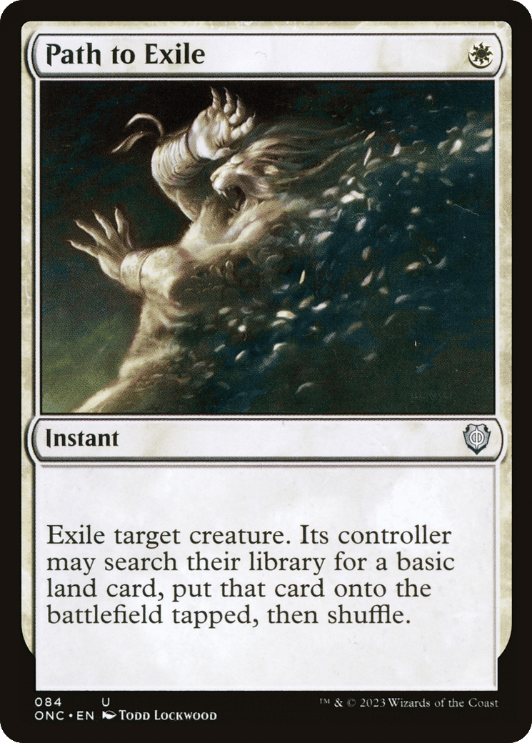 Path to Exile — Phyrexia: All Will Be One Commander — Magic: The Gathering
