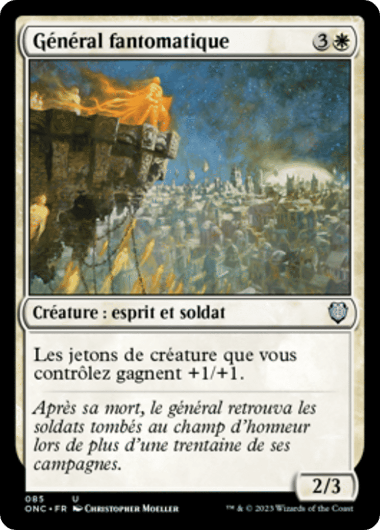 Général fantomatique — Phyrexia: All Will Be One Commander — Magic: The Gathering