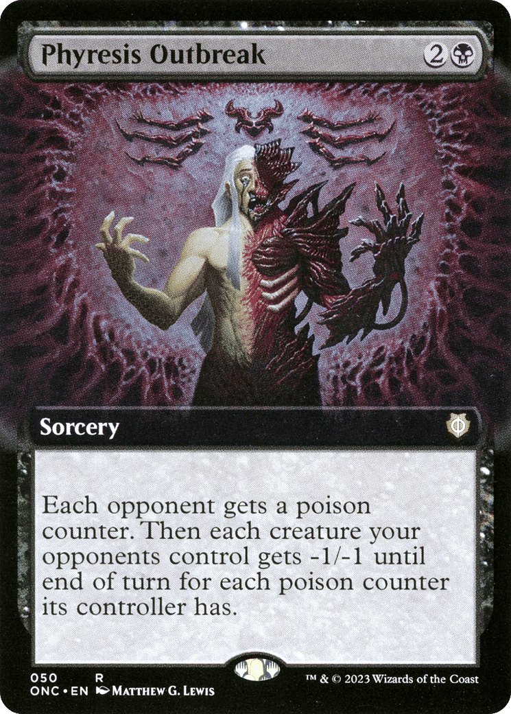 Phyresis Outbreak — Phyrexia: All Will Be One Commander — Magic: The Gathering