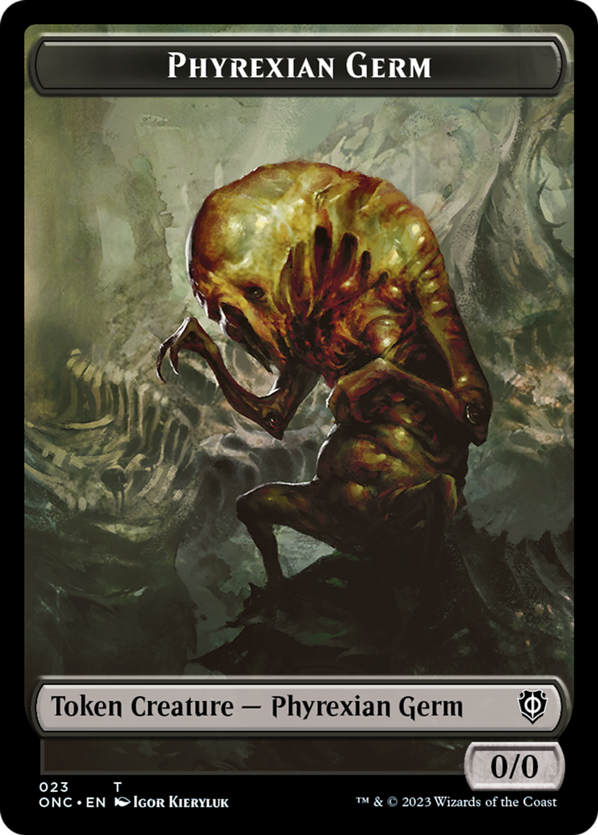 Phyrexian Germ — Phyrexia: All Will Be One Commander — Magic: The Gathering