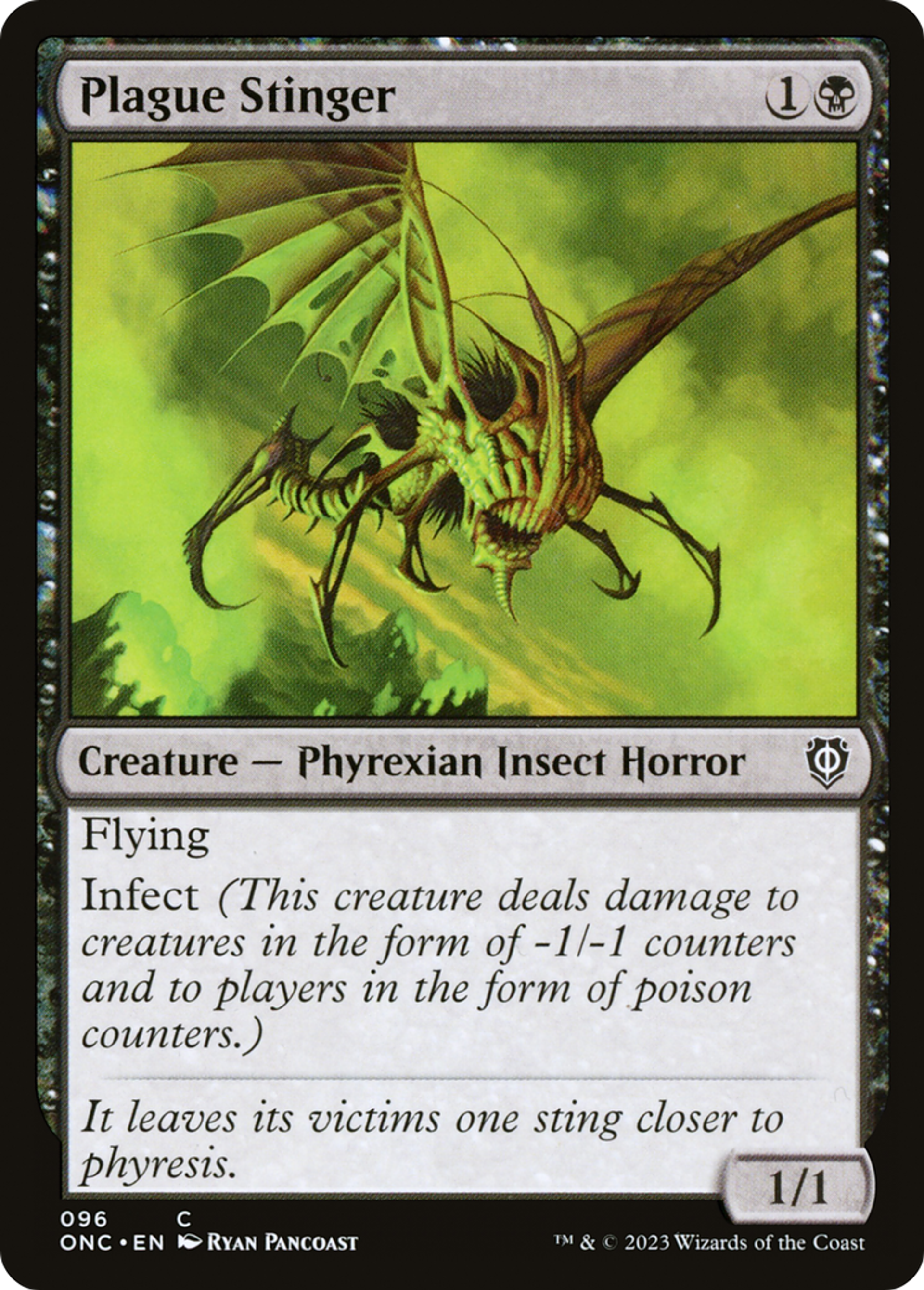 Piqueur de peste — Phyrexia: All Will Be One Commander — Magic: The Gathering