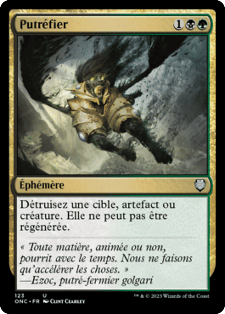 Putréfier — Phyrexia: All Will Be One Commander — Magic: The Gathering
