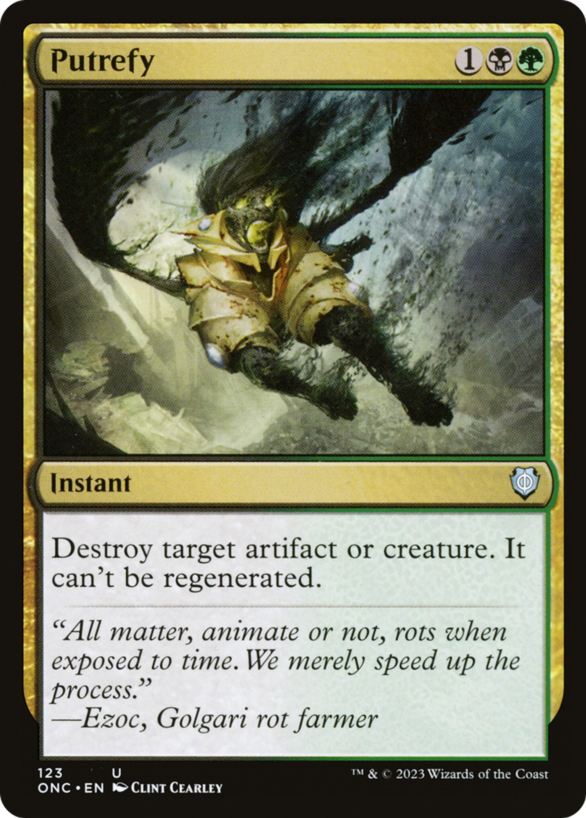 Putréfier — Phyrexia: All Will Be One Commander — Magic: The Gathering