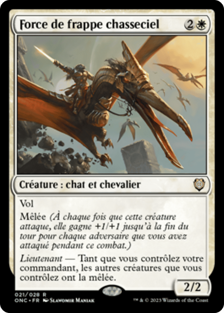 Force de frappe chasseciel — Phyrexia: All Will Be One Commander — Magic: The Gathering