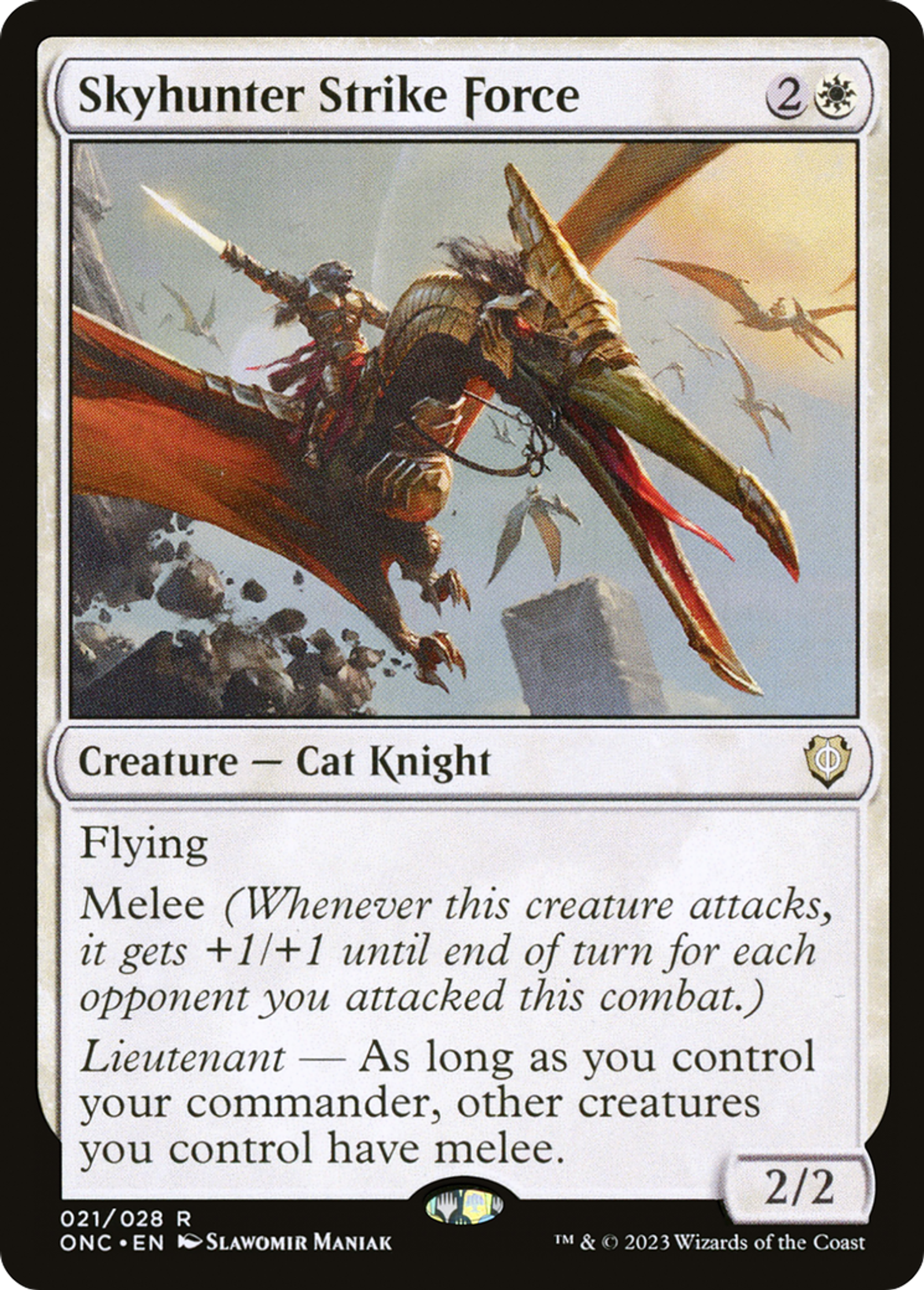 Force de frappe chasseciel — Phyrexia: All Will Be One Commander — Magic: The Gathering
