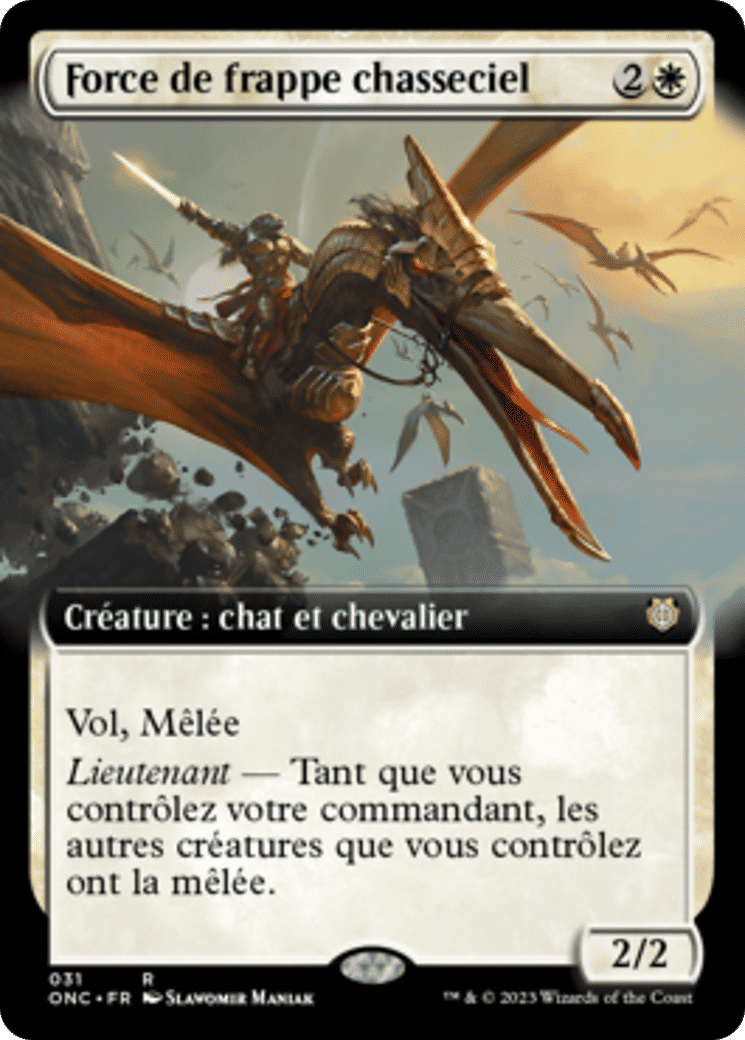 Force de frappe chasseciel — Phyrexia: All Will Be One Commander — Magic: The Gathering