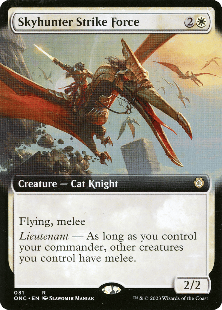 Skyhunter Strike Force — Phyrexia: All Will Be One Commander — Magic: The Gathering