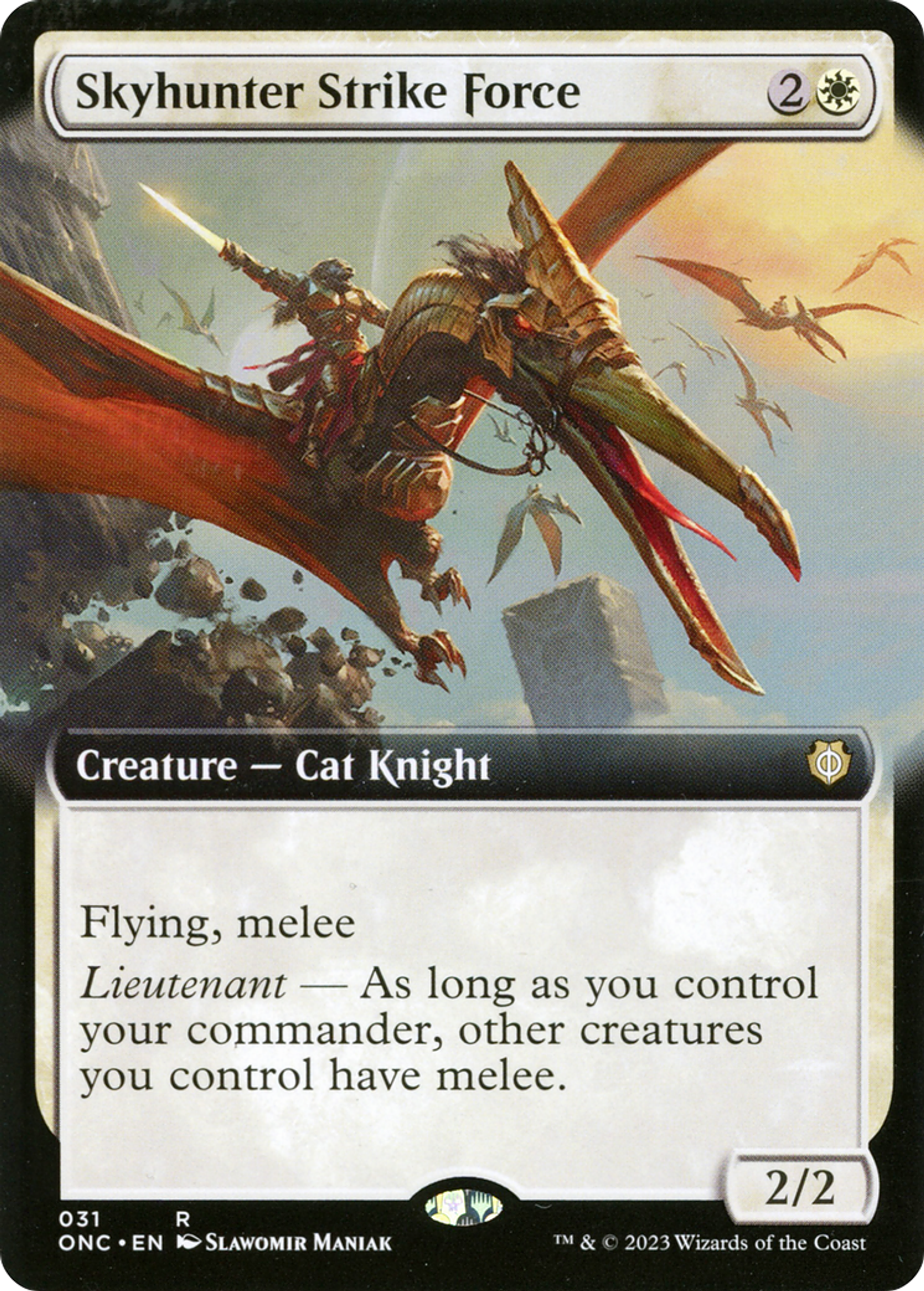 Force de frappe chasseciel — Phyrexia: All Will Be One Commander — Magic: The Gathering