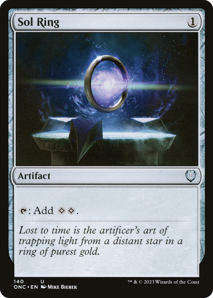 Sol Ring — Phyrexia: All Will Be One Commander — Magic: The Gathering