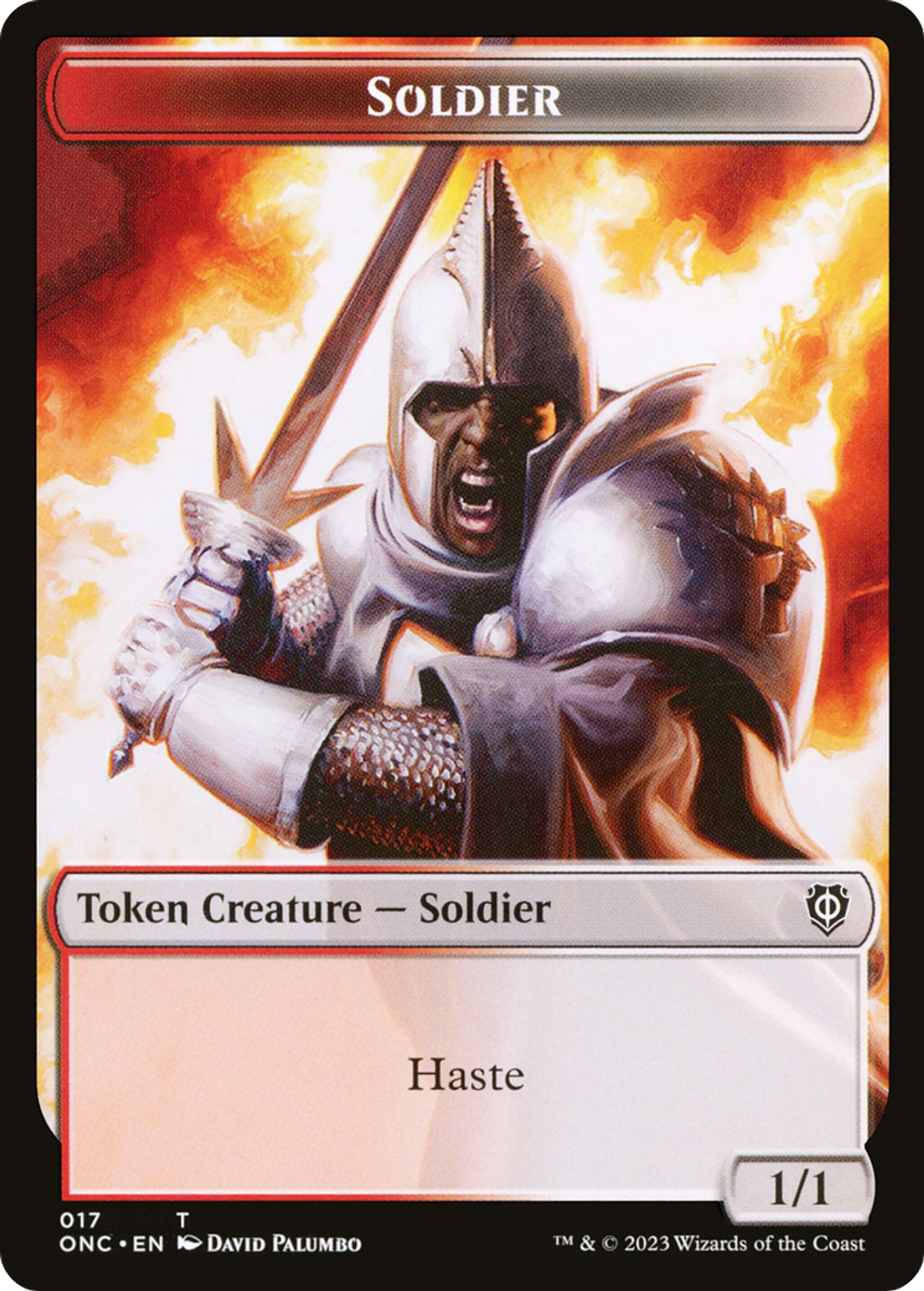 Soldier — Phyrexia: All Will Be One Commander — Magic: The Gathering