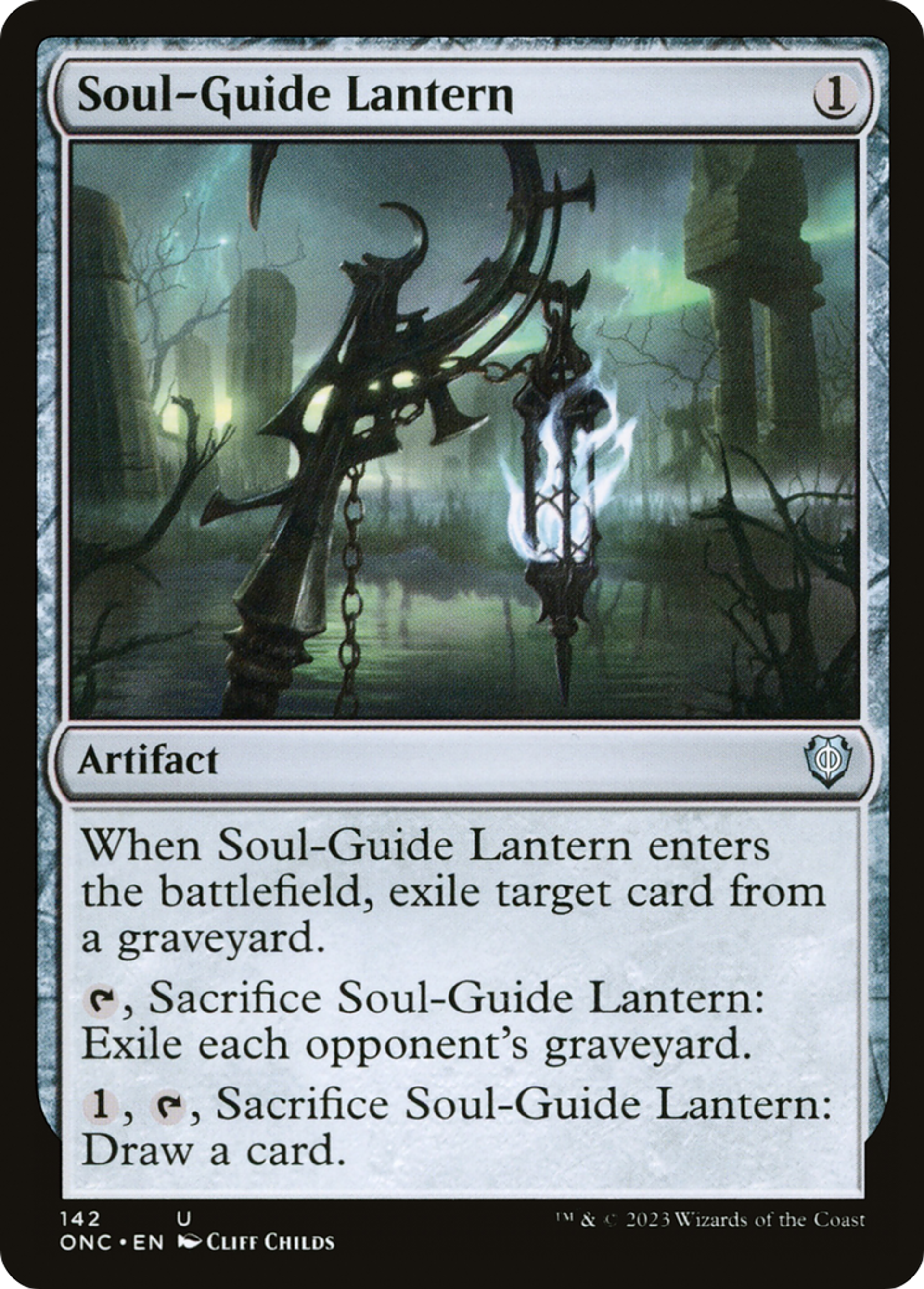 Lanterne guide-âmes — Phyrexia: All Will Be One Commander — Magic: The Gathering