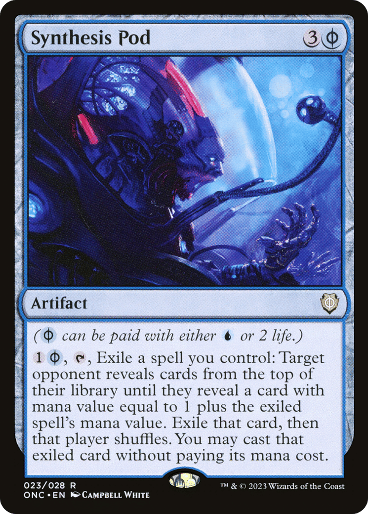 Synthesis Pod — Phyrexia: All Will Be One Commander — Magic: The Gathering