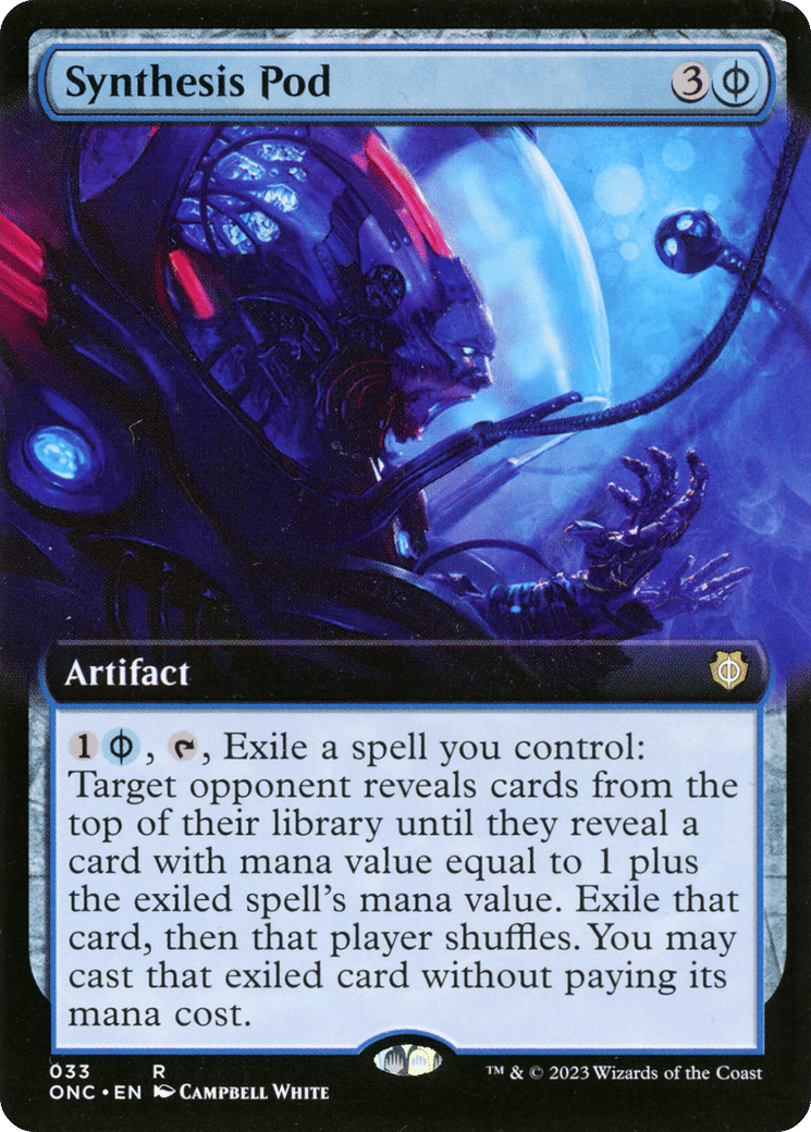 Synthesis Pod — Phyrexia: All Will Be One Commander — Magic: The Gathering