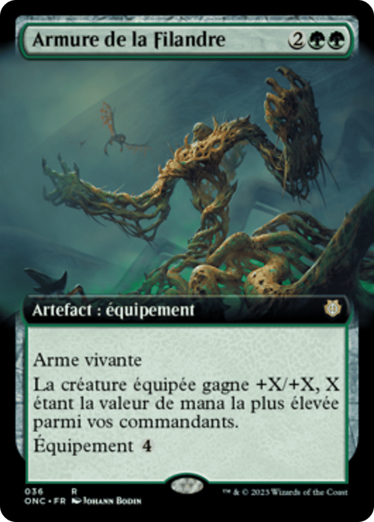 Armure de la Filandre — Phyrexia: All Will Be One Commander — Magic: The Gathering