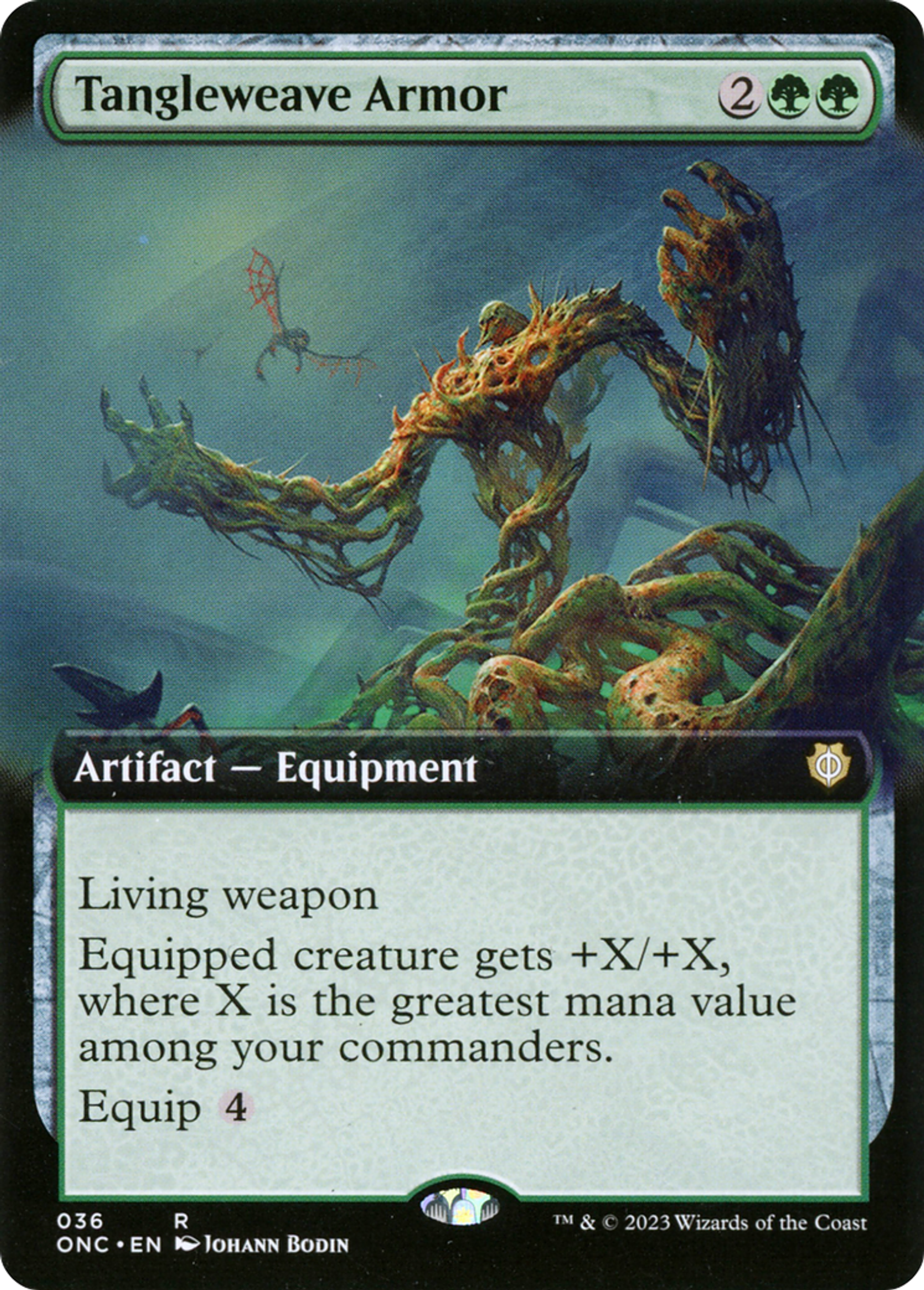Armure de la Filandre — Phyrexia: All Will Be One Commander — Magic: The Gathering