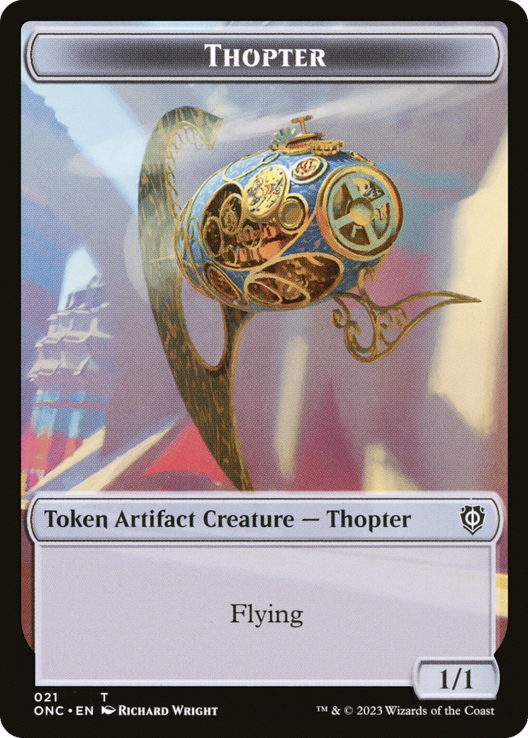 Thopter — Phyrexia: All Will Be One Commander — Magic: The Gathering