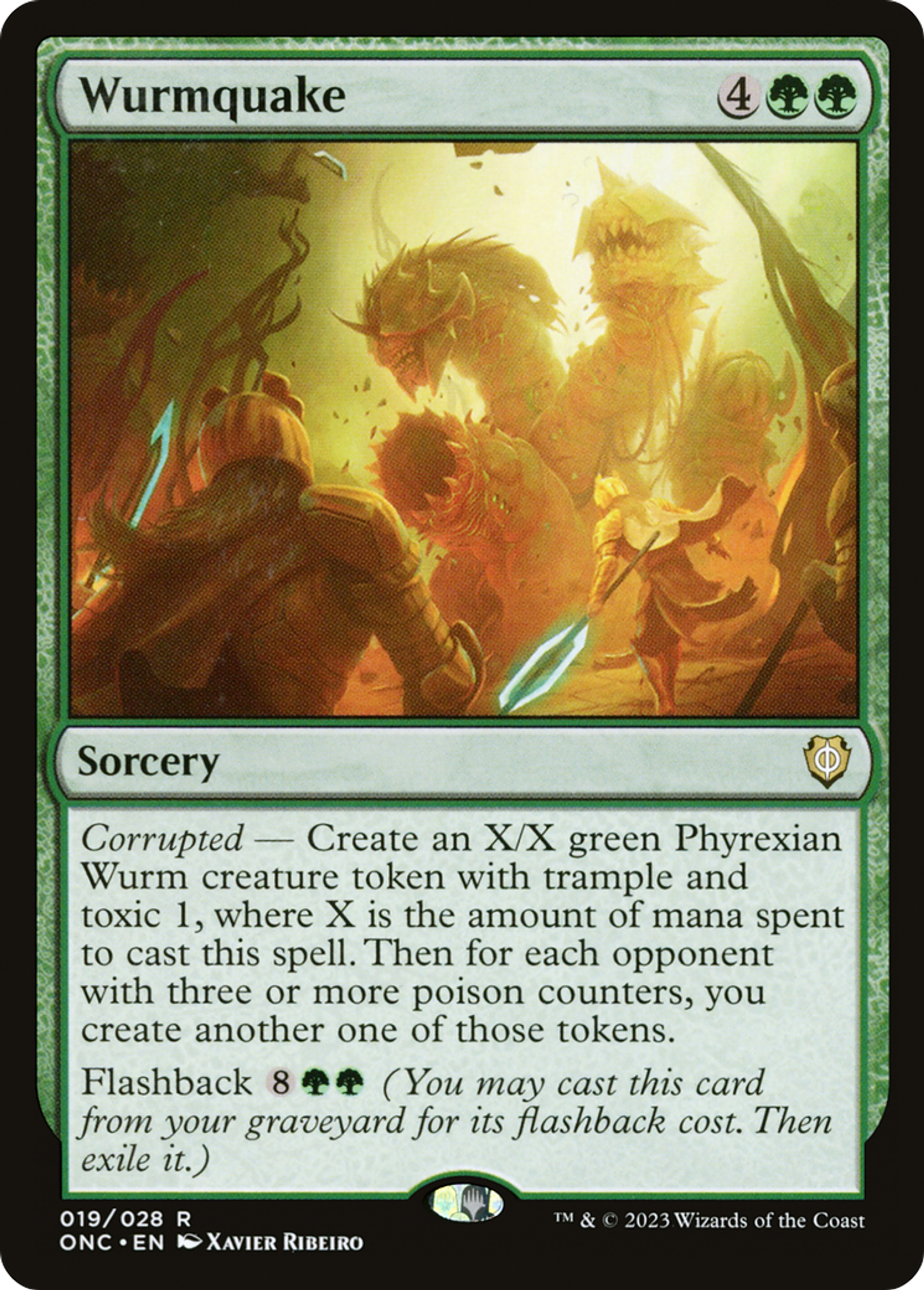 Tremblement de guivre — Phyrexia: All Will Be One Commander — Magic: The Gathering