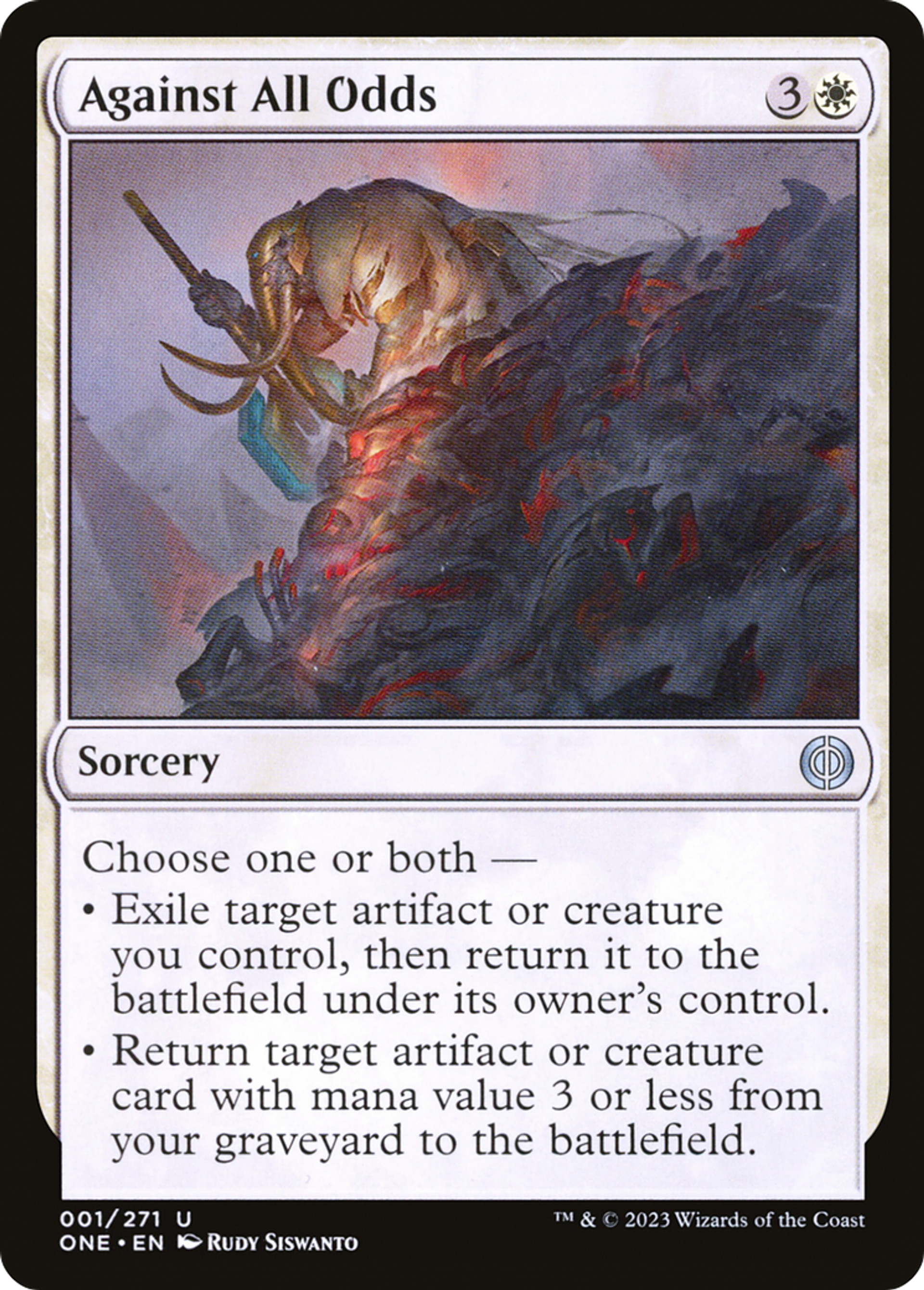 Against All Odds — Phyrexia: All Will Be One — Magic: The Gathering