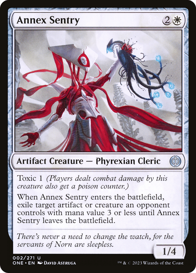 Annex Sentry — Phyrexia: All Will Be One — Magic: The Gathering