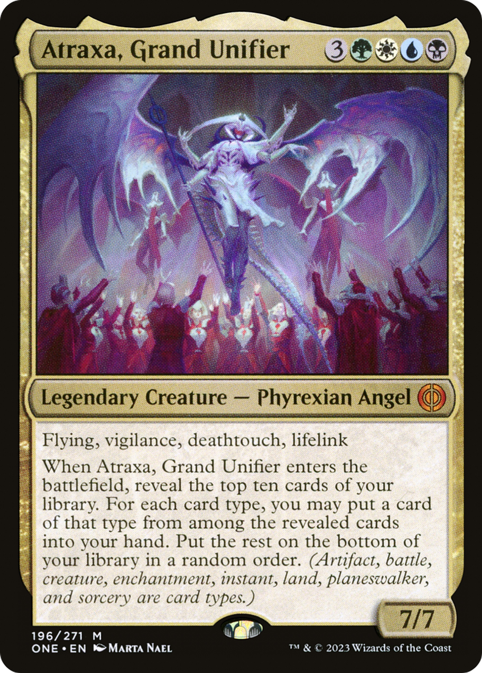 Atraxa, Grand Unifier — Phyrexia: All Will Be One — Magic: The Gathering