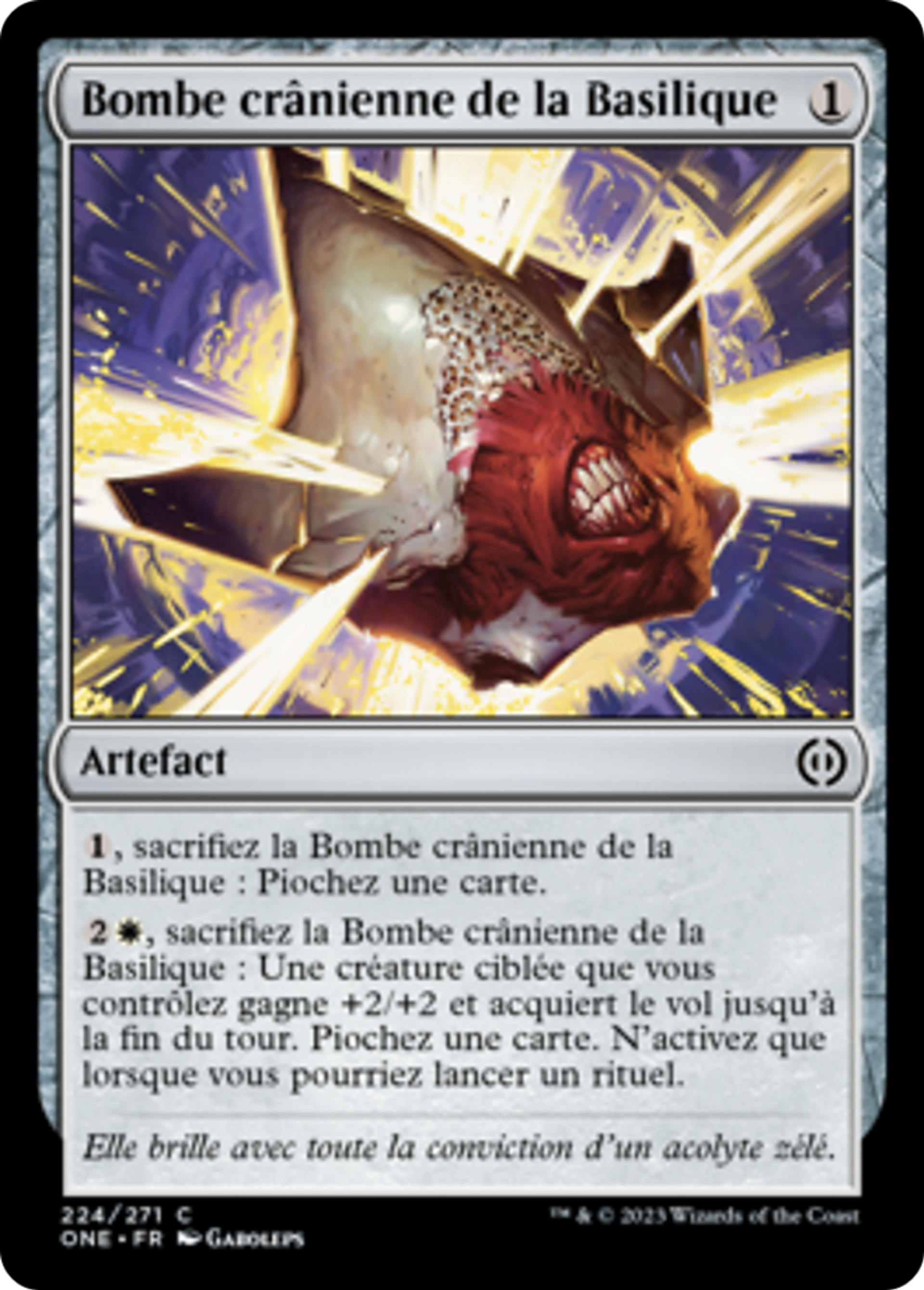 Bombe crânienne de la Basilique — Phyrexia: All Will Be One — Magic: The Gathering