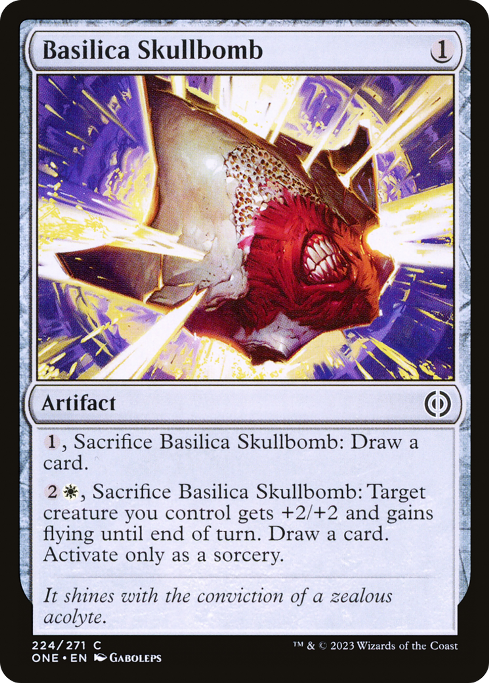 Bombe crânienne de la Basilique — Phyrexia: All Will Be One — Magic: The Gathering