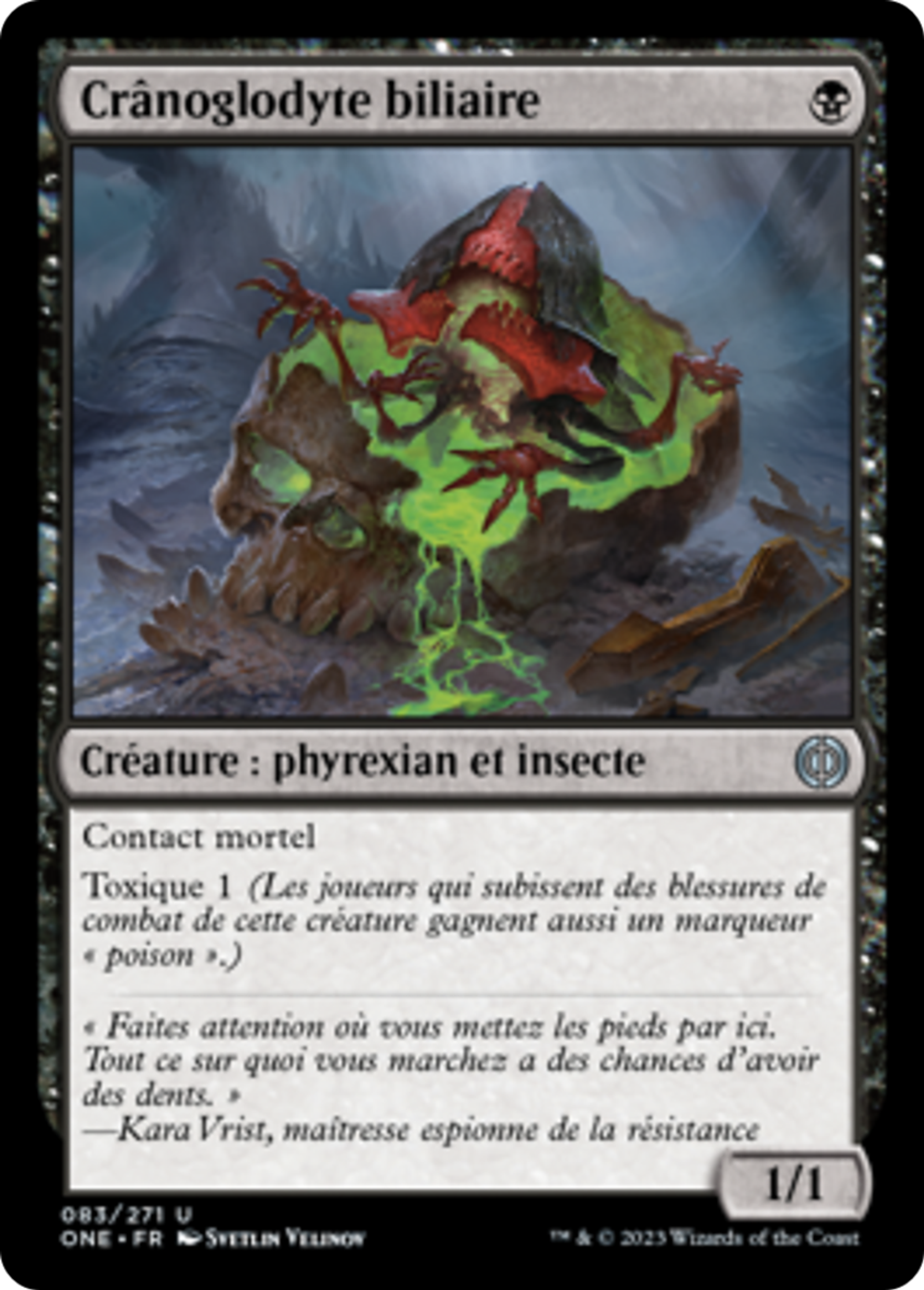 Crânoglodyte biliaire — Phyrexia: All Will Be One — Magic: The Gathering