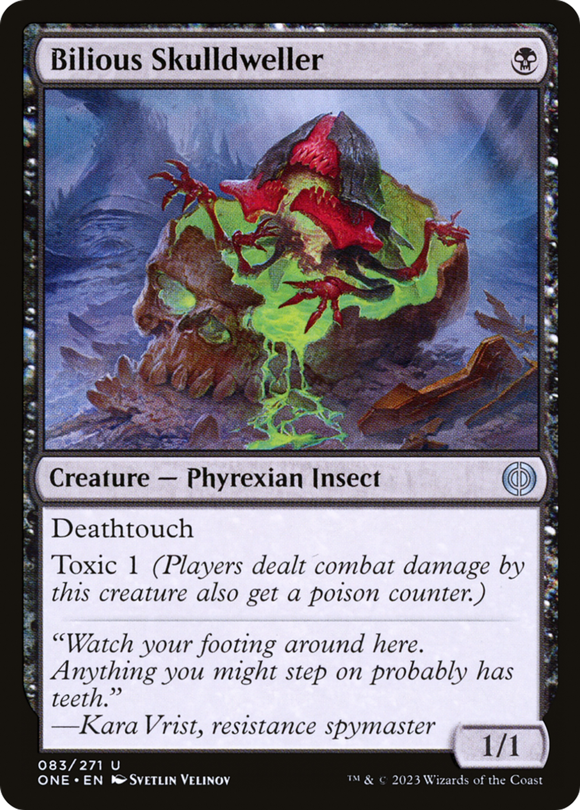Crânoglodyte biliaire — Phyrexia: All Will Be One — Magic: The Gathering