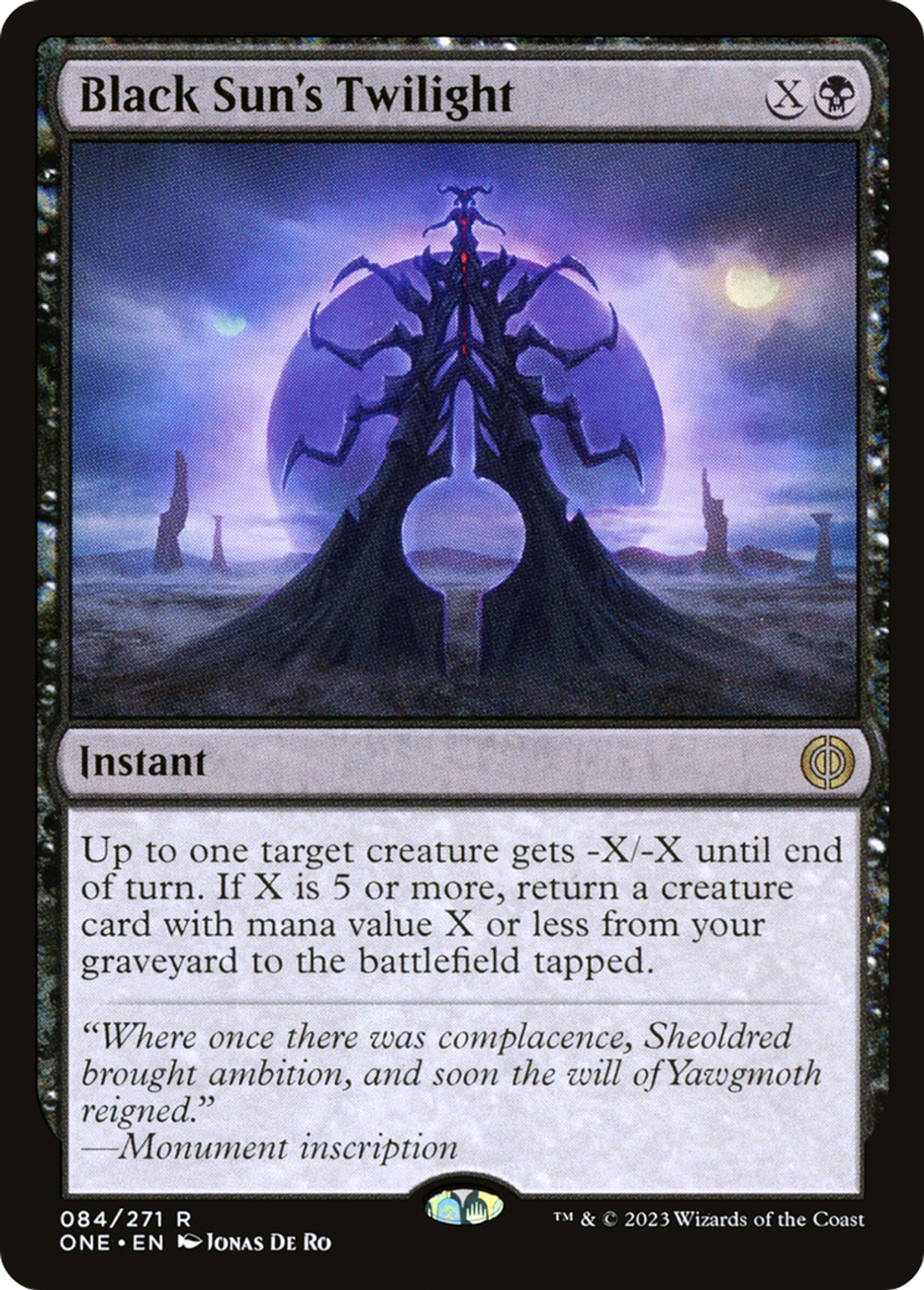 Black Sun's Twilight — Phyrexia: All Will Be One — Magic: The Gathering