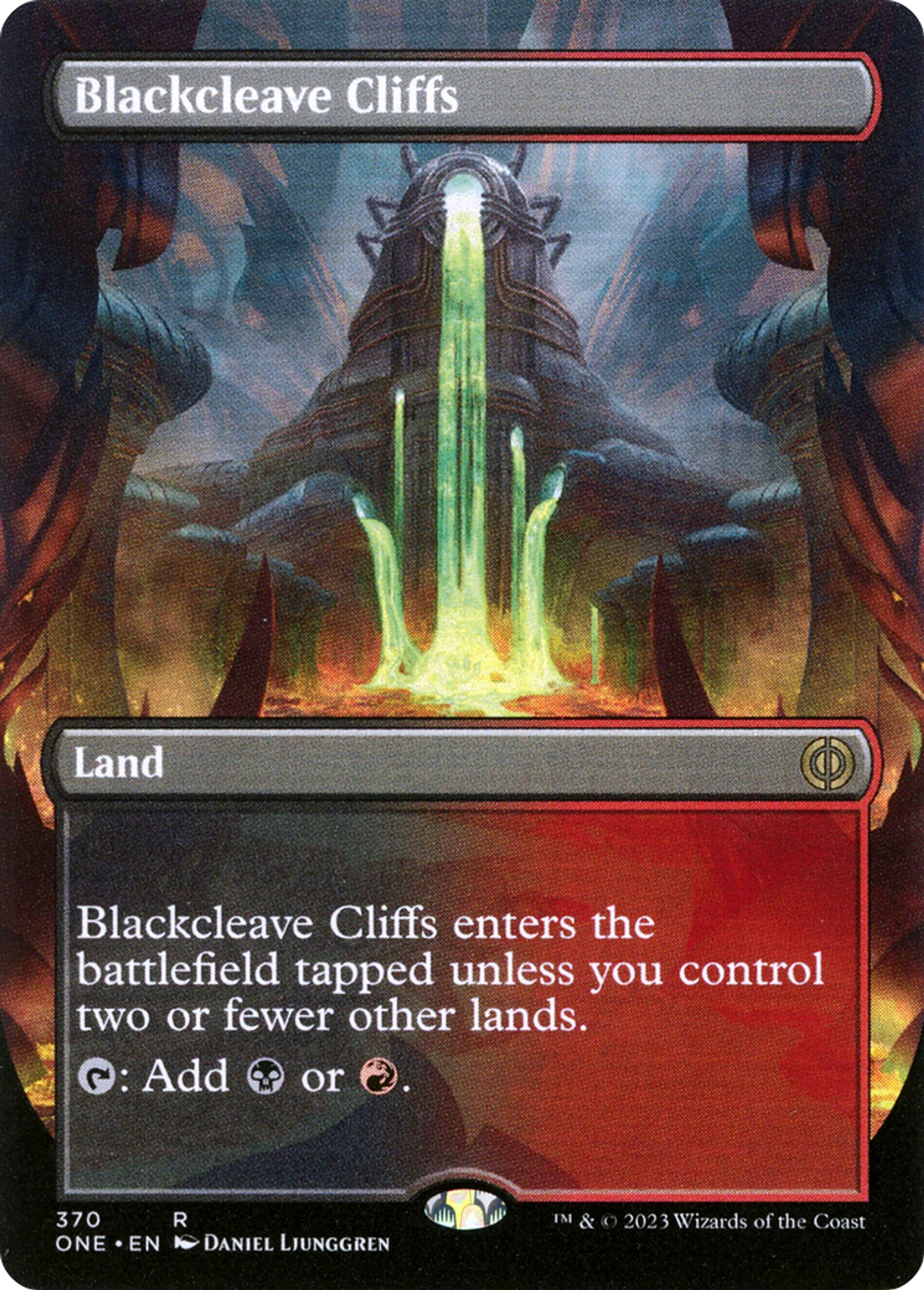 Falaises de Coupenoire — Phyrexia: All Will Be One — Magic: The Gathering