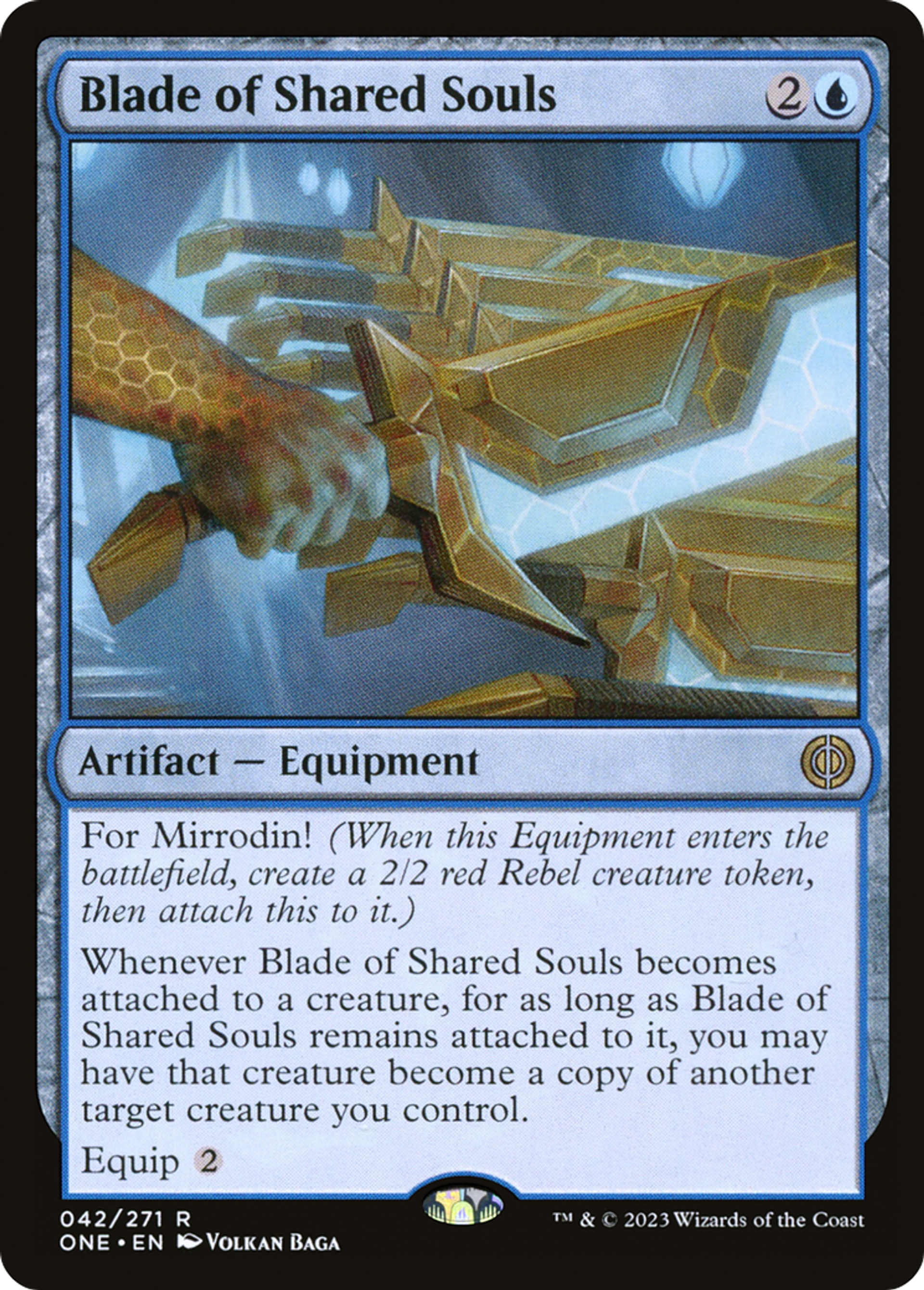 Lame des âmes partagées — Phyrexia: All Will Be One — Magic: The Gathering