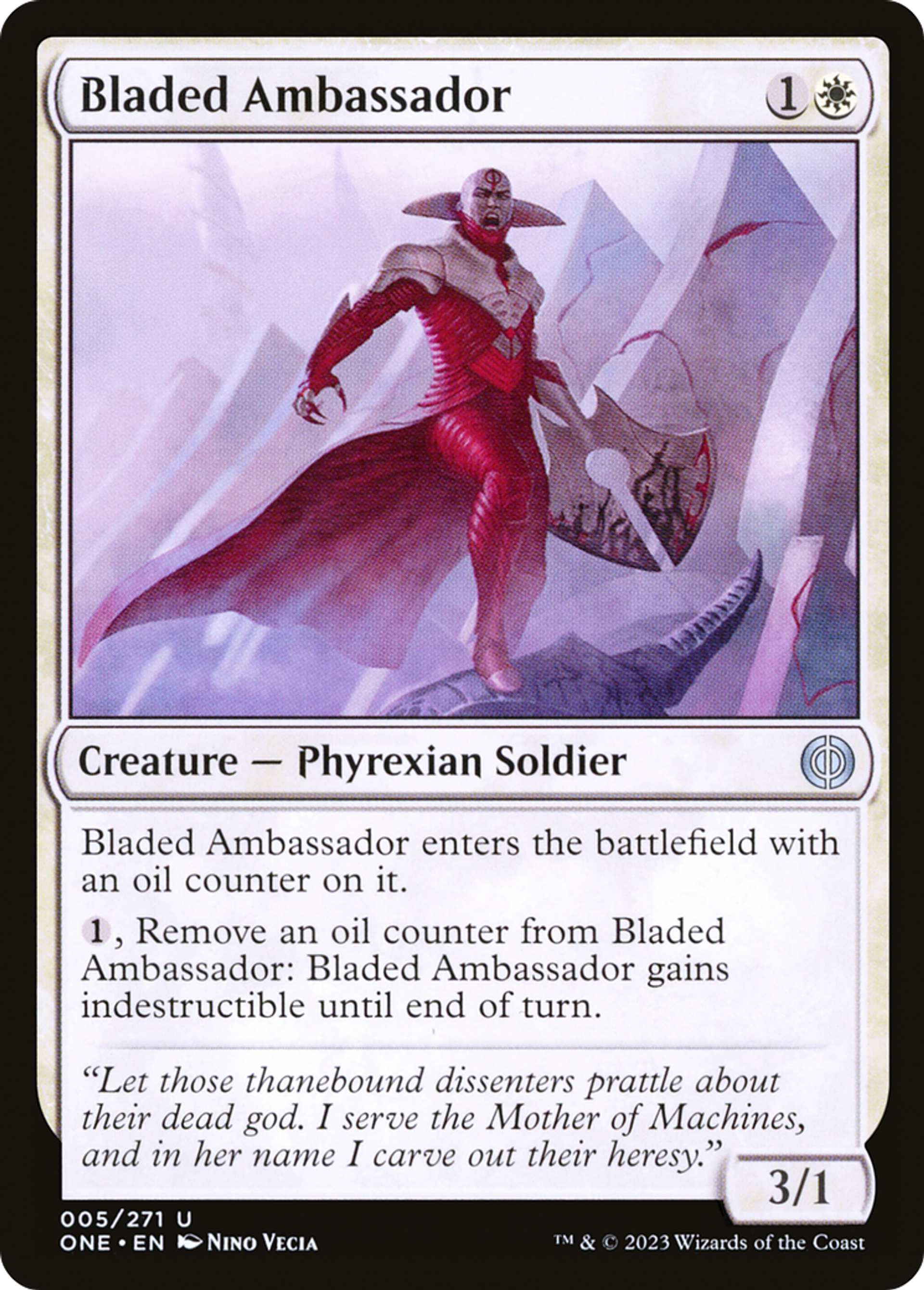 Ambassadeur à lames — Phyrexia: All Will Be One — Magic: The Gathering