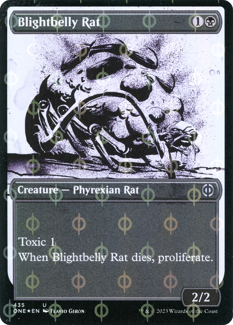 Blightbelly Rat — Phyrexia: All Will Be One — Magic: The Gathering