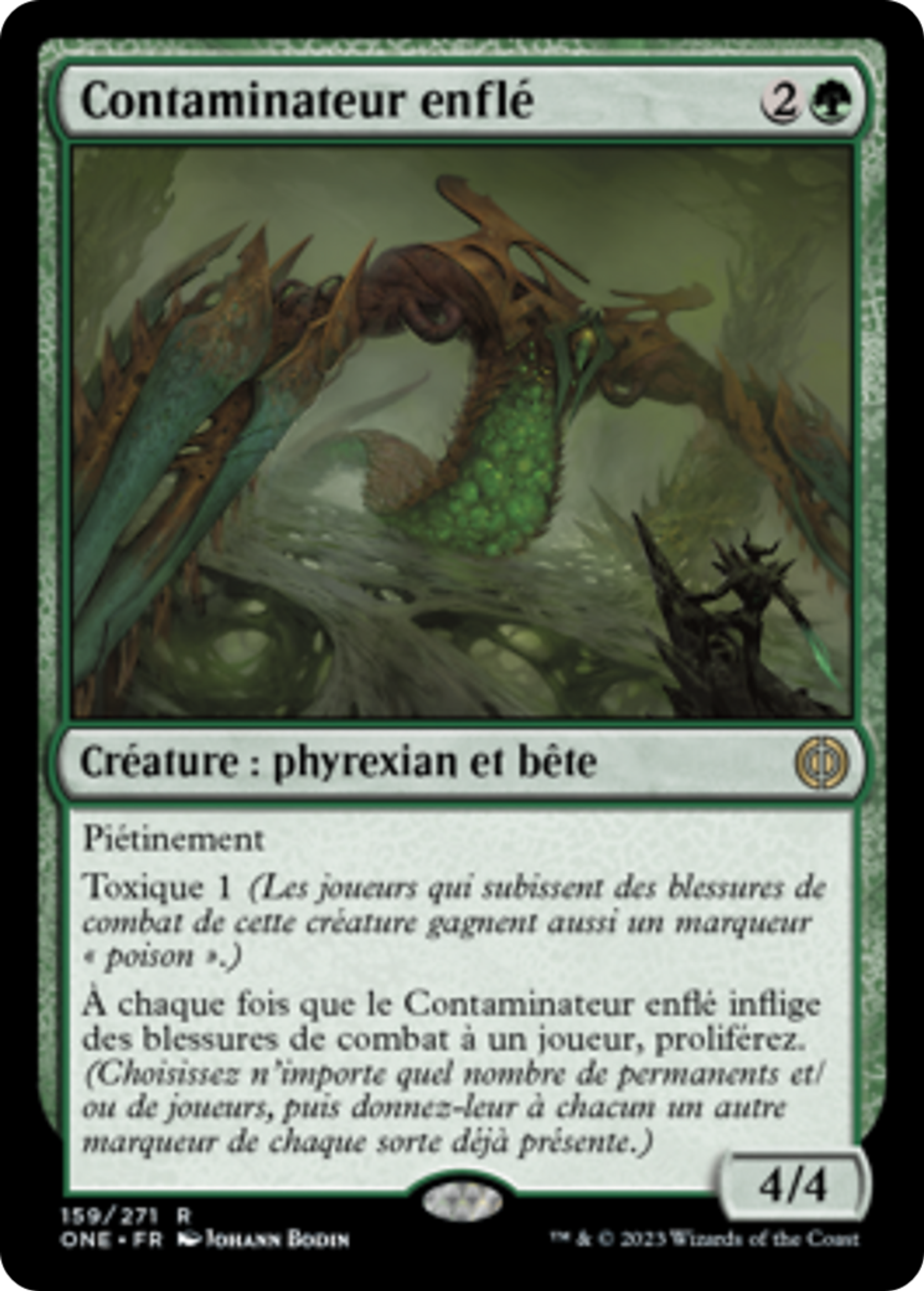Contaminateur enflé — Phyrexia: All Will Be One — Magic: The Gathering
