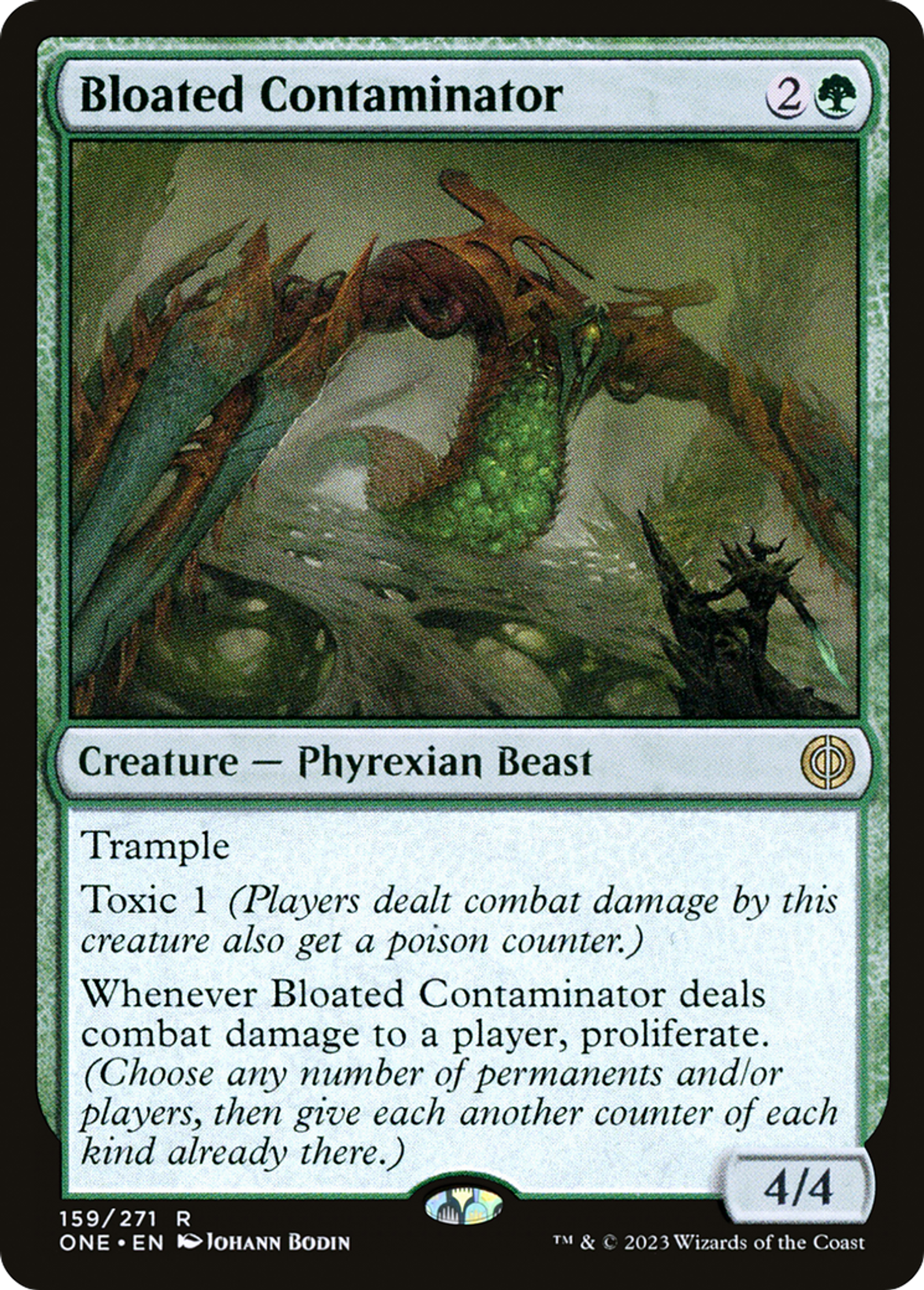 Contaminateur enflé — Phyrexia: All Will Be One — Magic: The Gathering