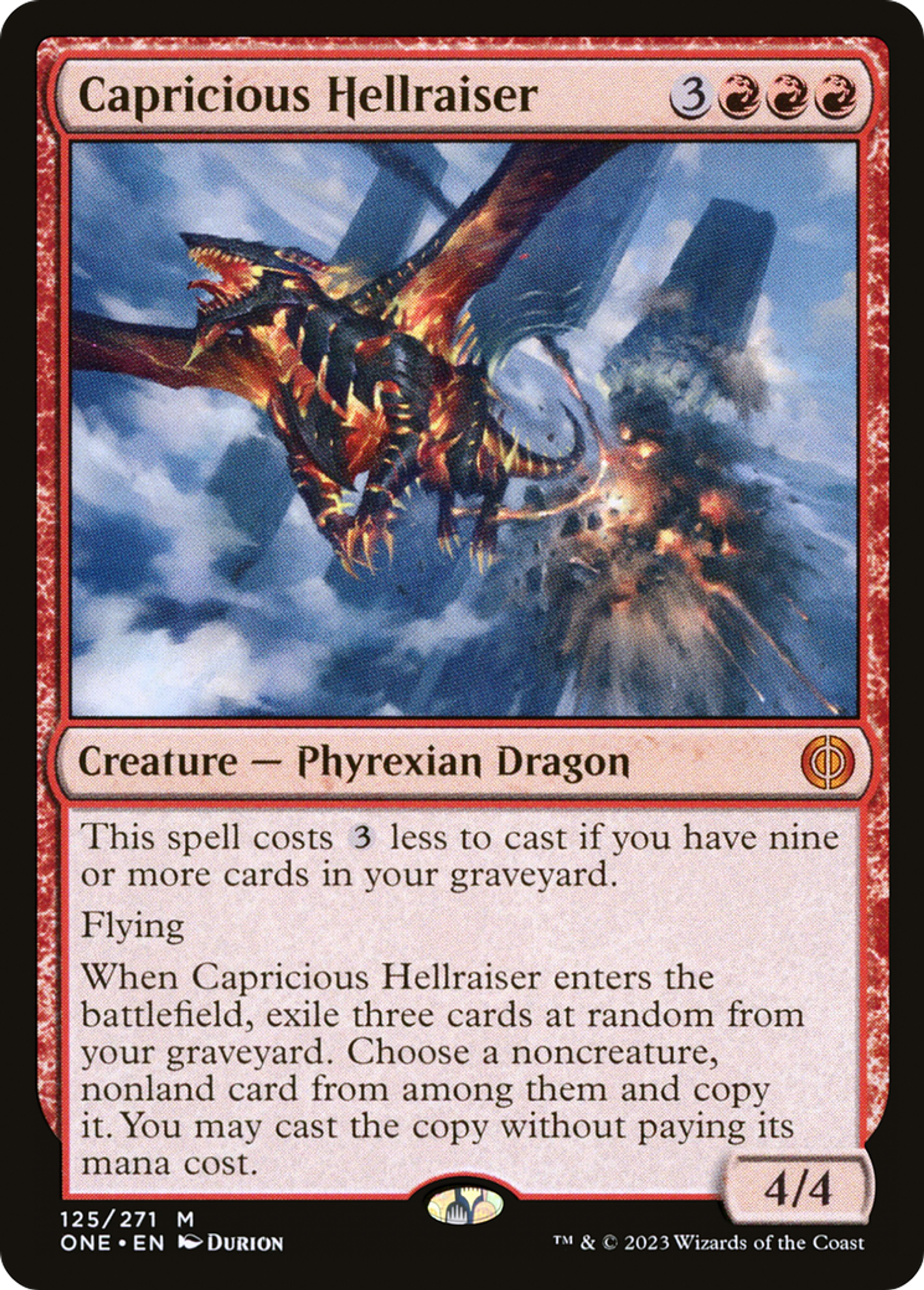 Godailleur capricieux — Phyrexia: All Will Be One — Magic: The Gathering